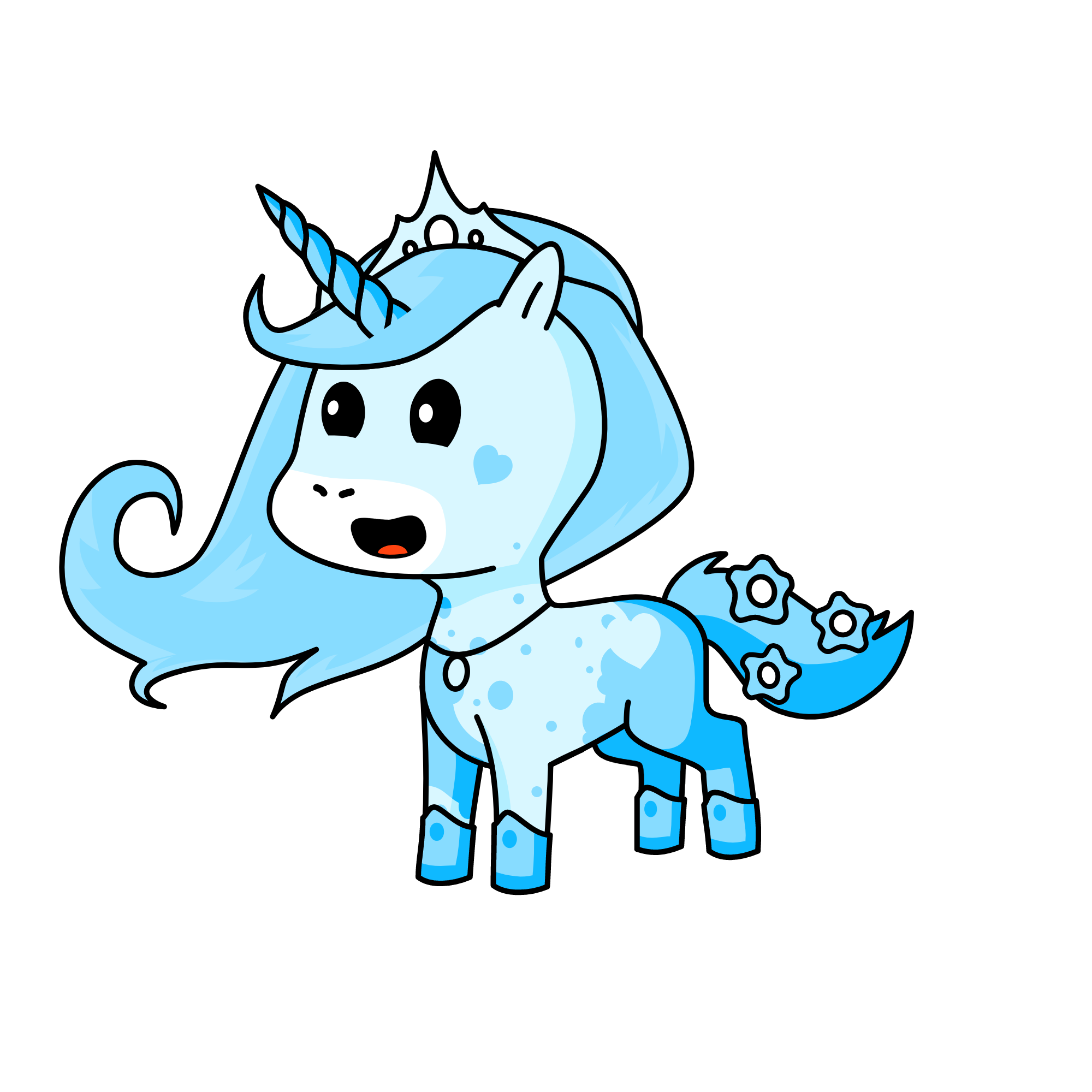 Ice, the unicorn