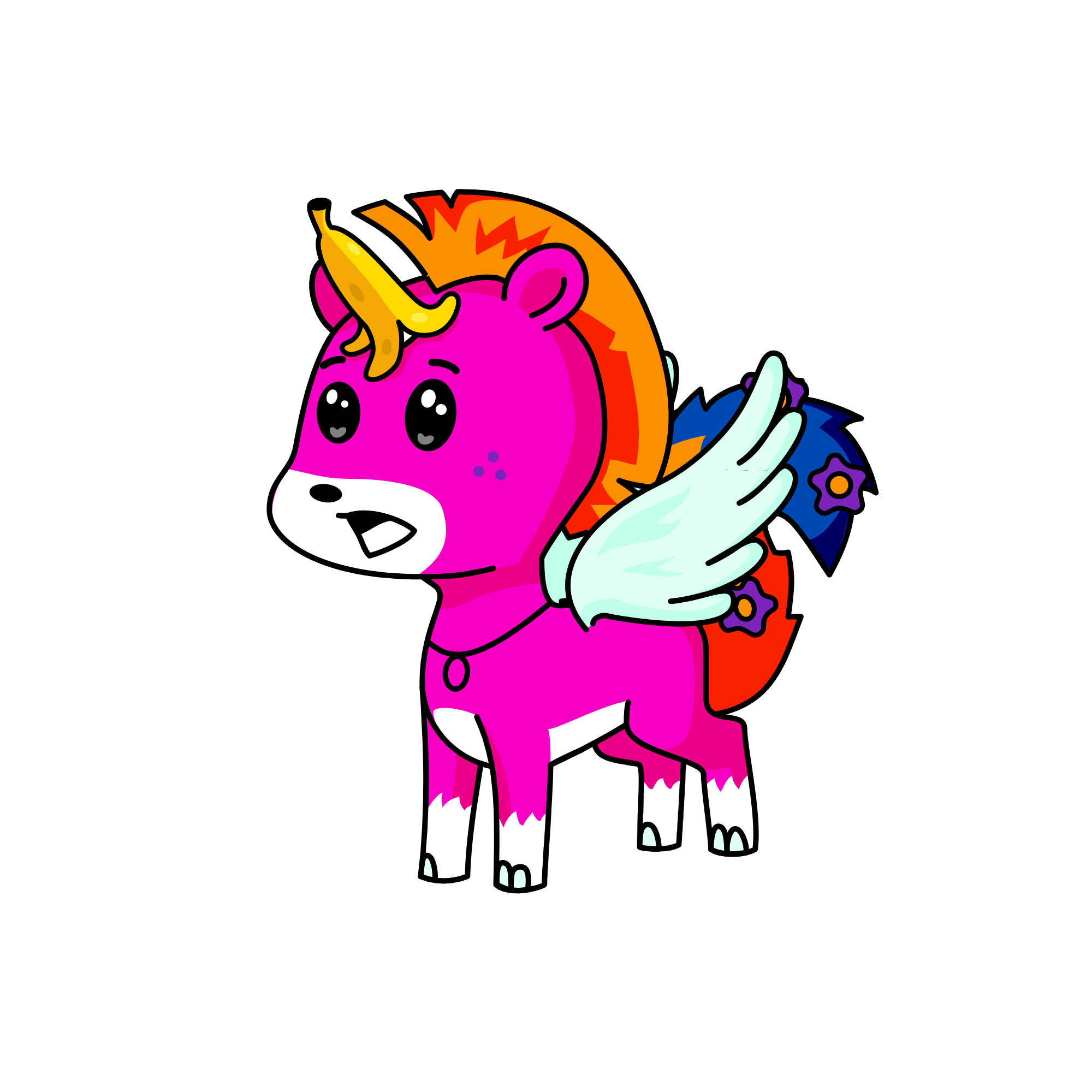 Kk, the unicorn