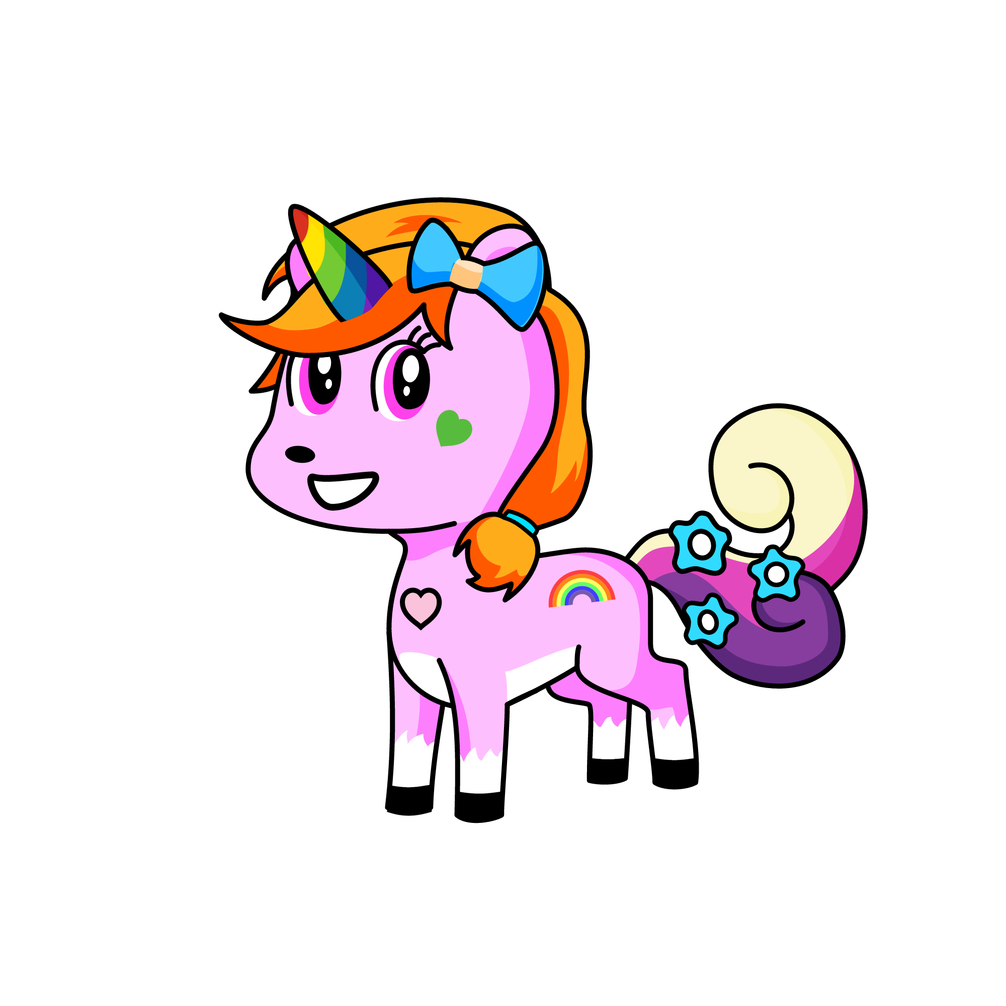 Cutie, the unicorn