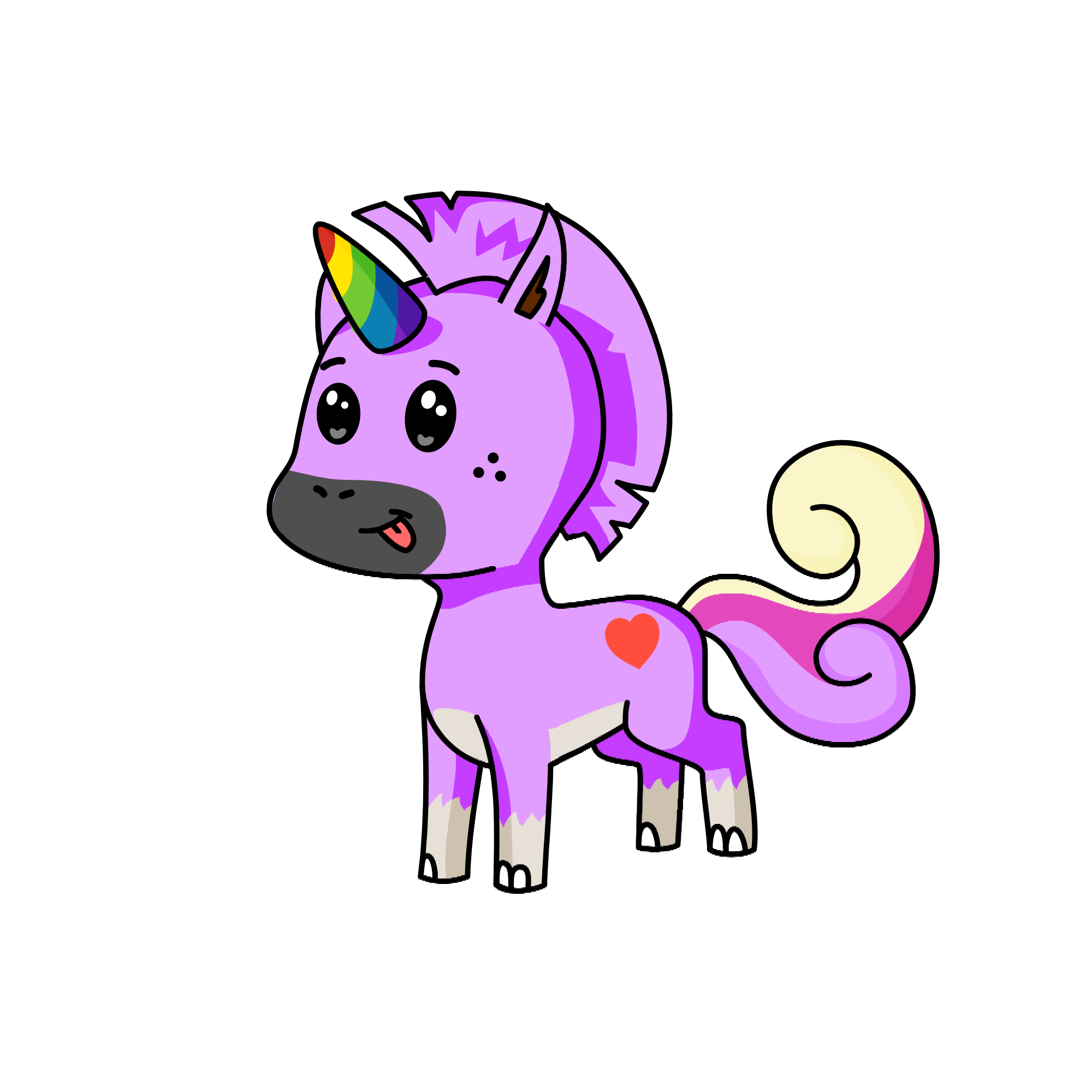Sama, the unicorn