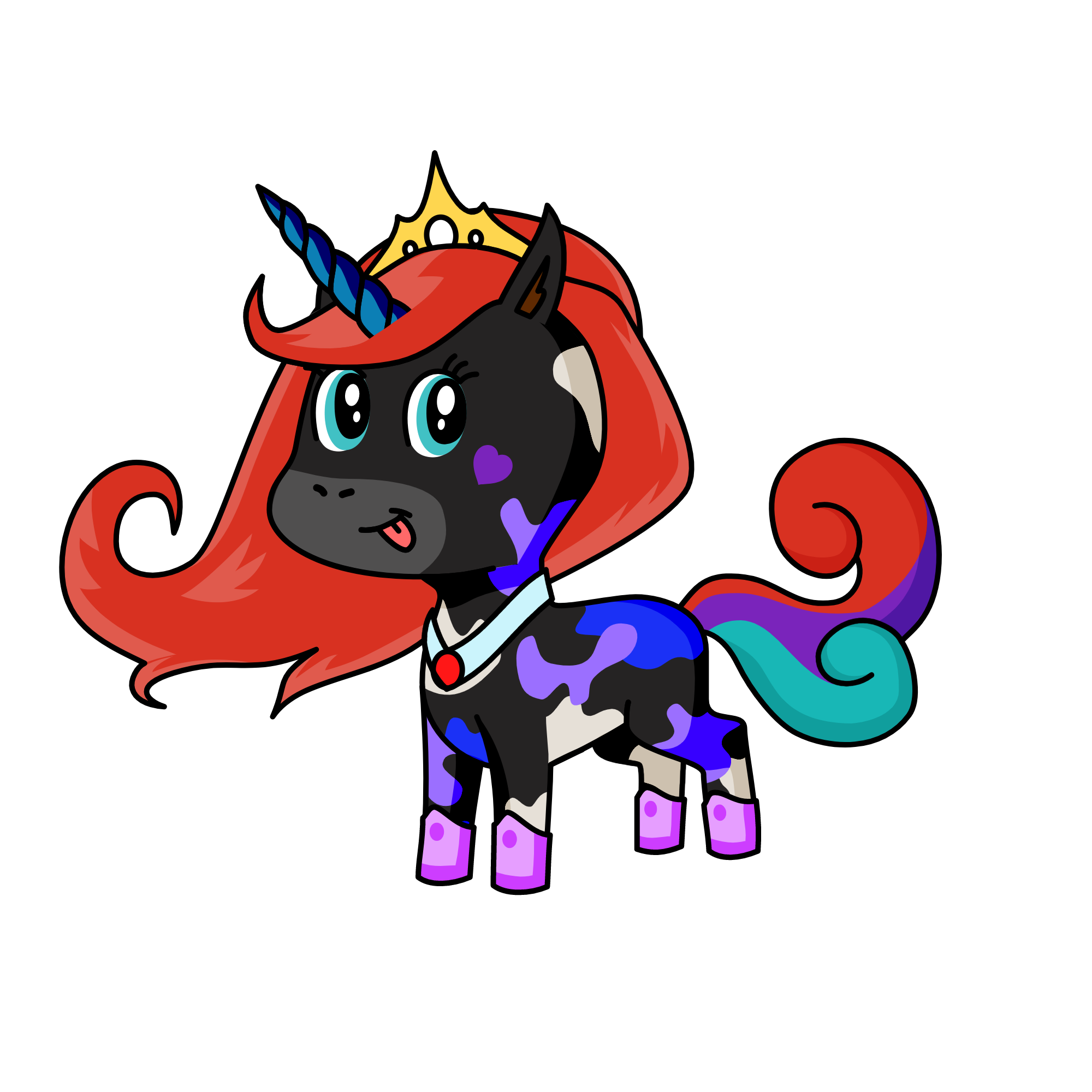 my loveee, the unicorn