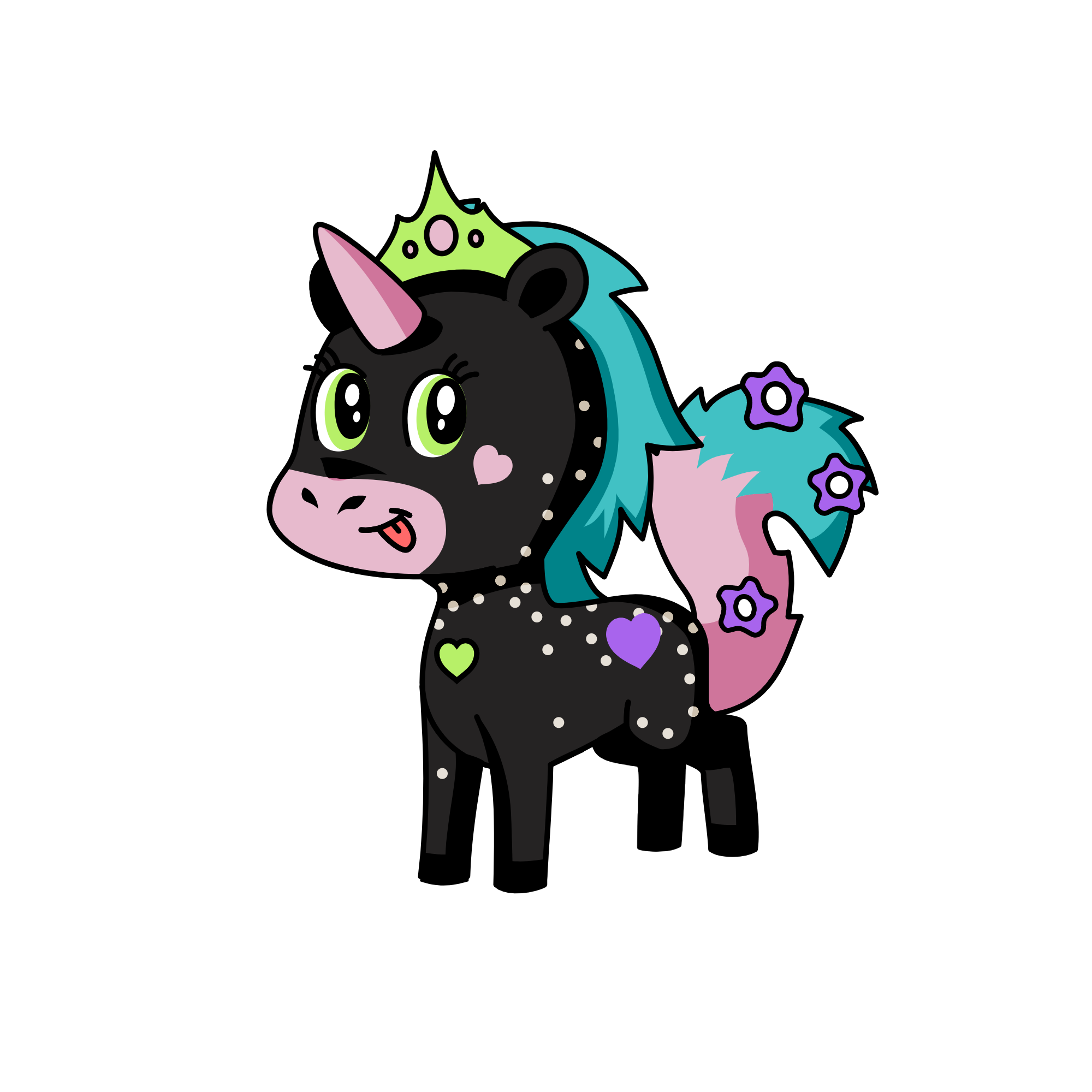 Dukes SPOOKIE?, the unicorn