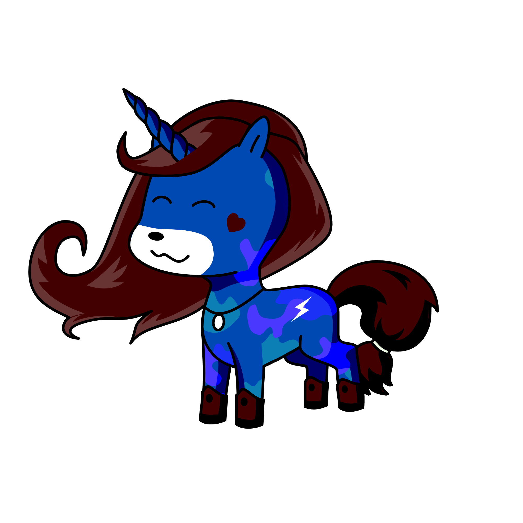 Midnight, the unicorn