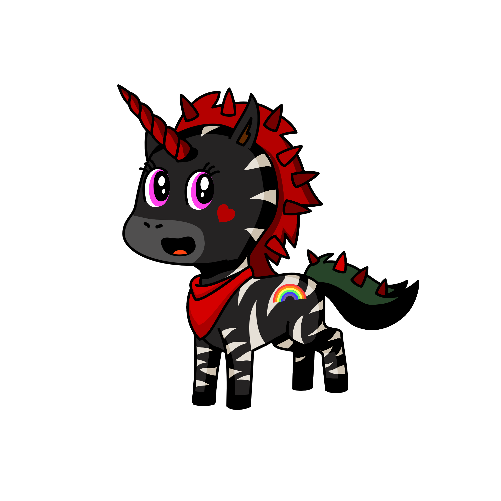Midnight, the unicorn