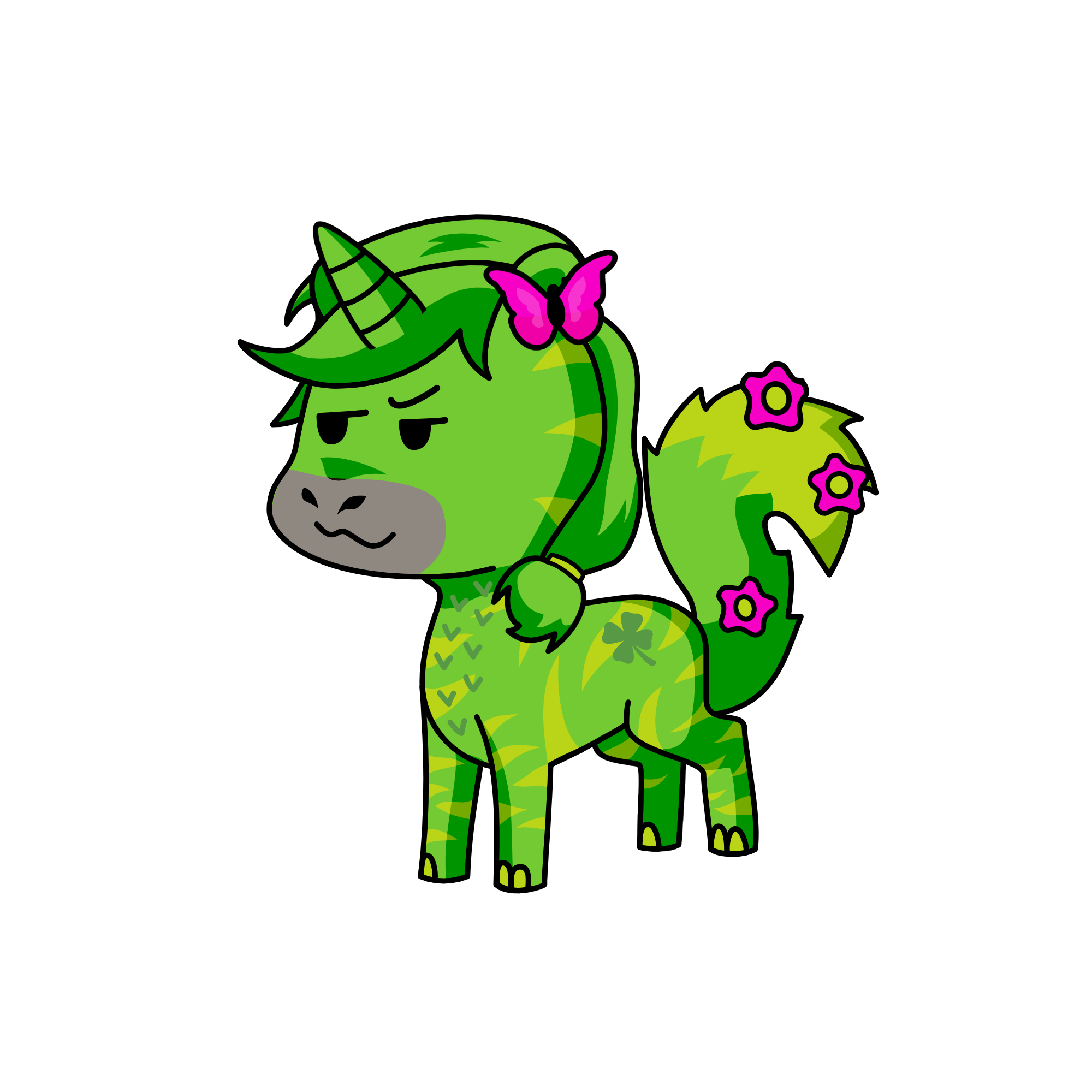 earth pony, the unicorn