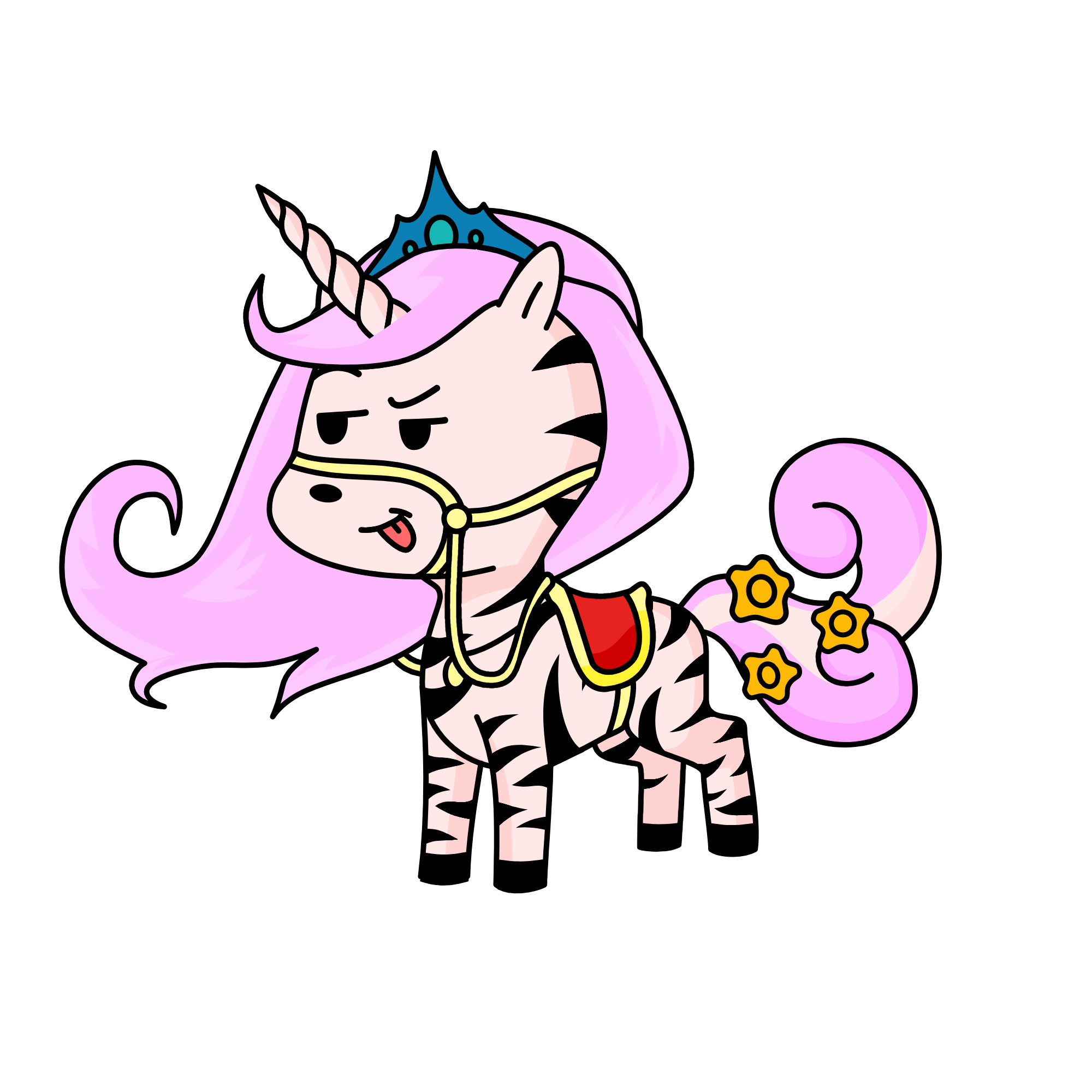 Royale Mistress, the unicorn