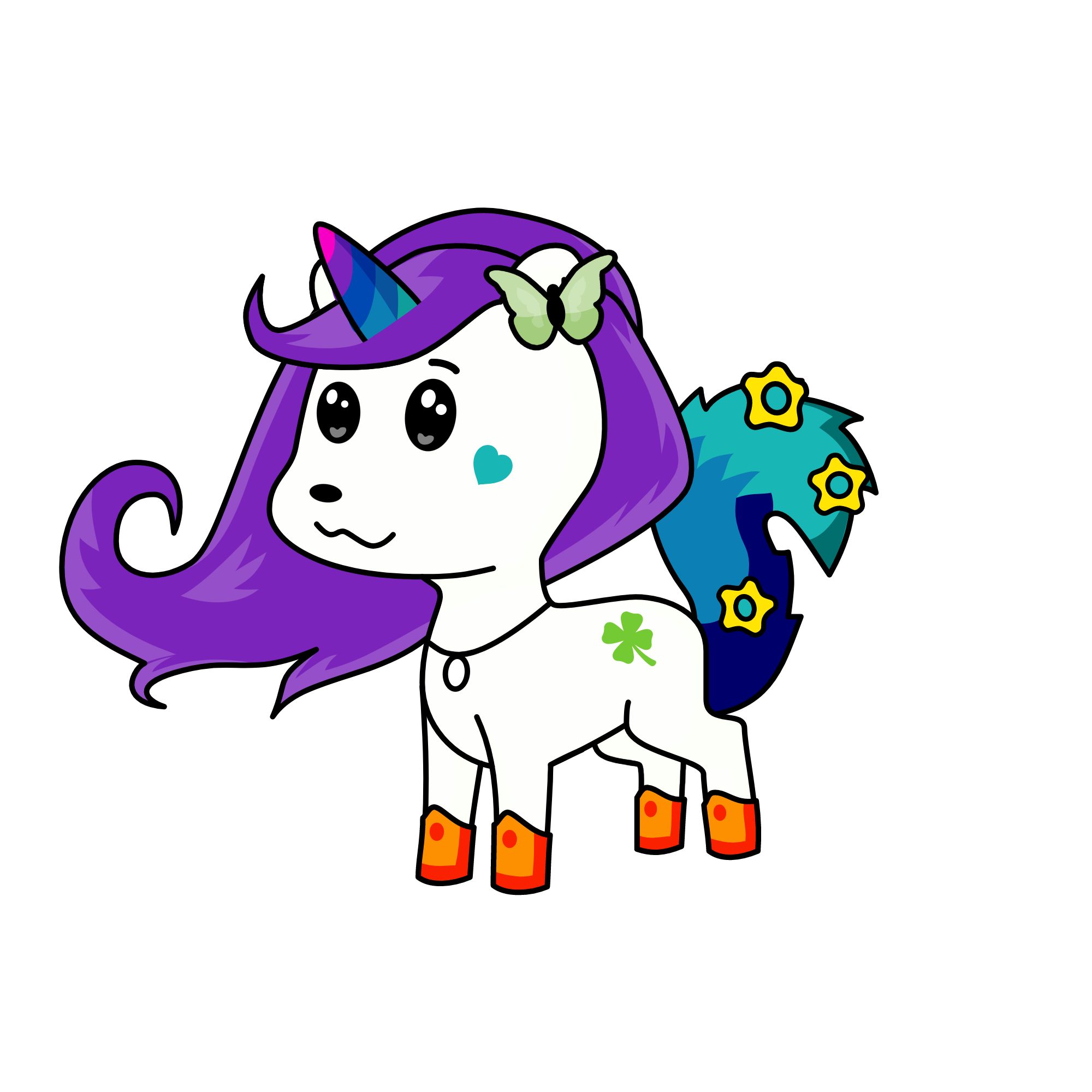 나나나나아라어라, the unicorn