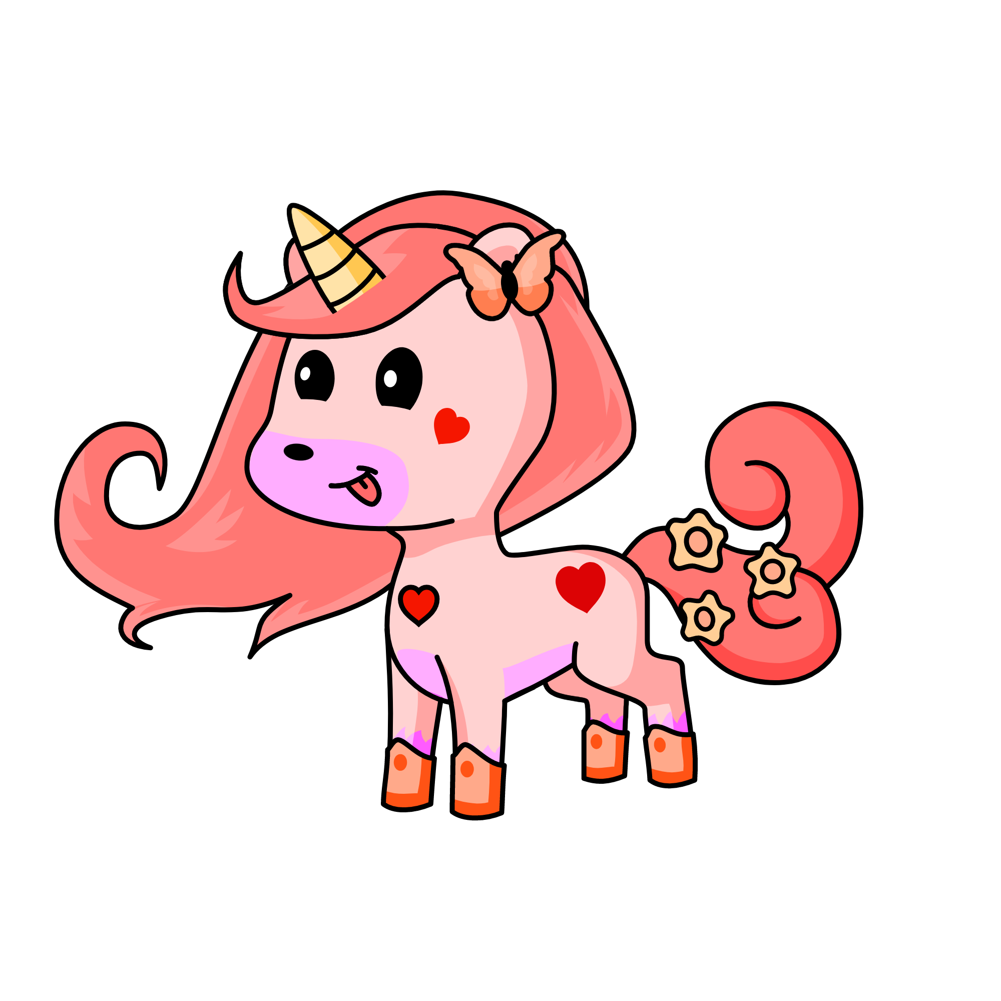 โกโก๐๐๐๐๐๐โกโก, the unicorn