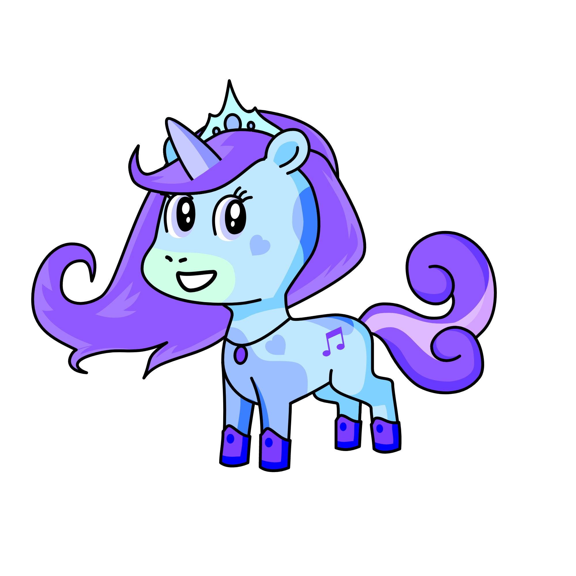 snow, the unicorn