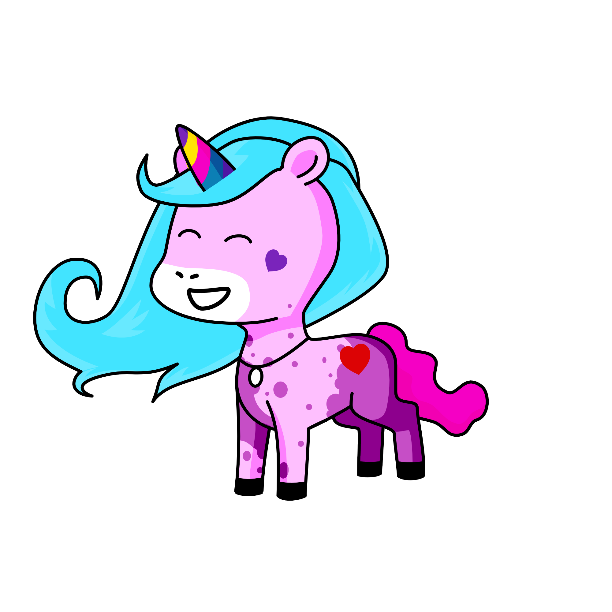 Frankie, the unicorn