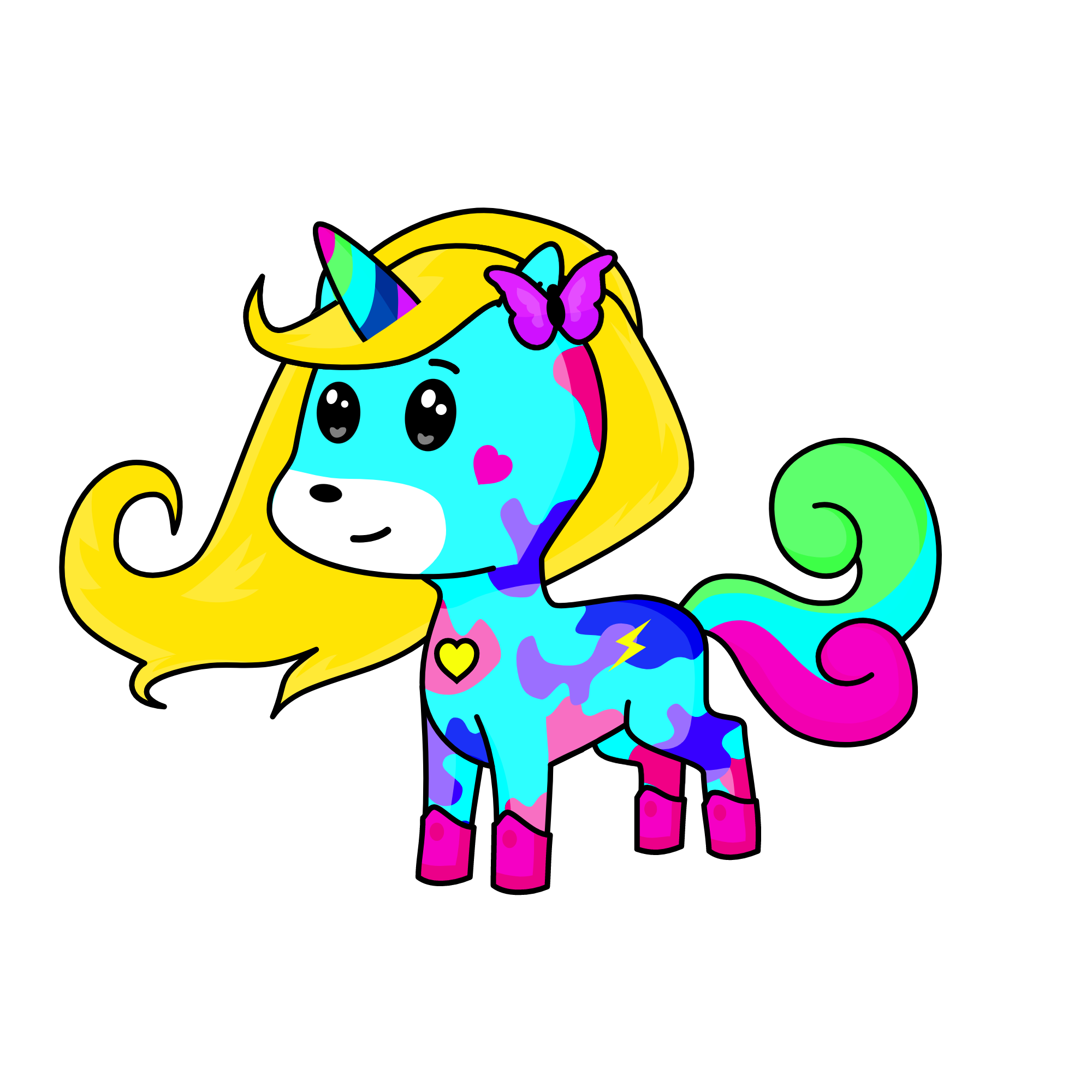 webby, the unicorn