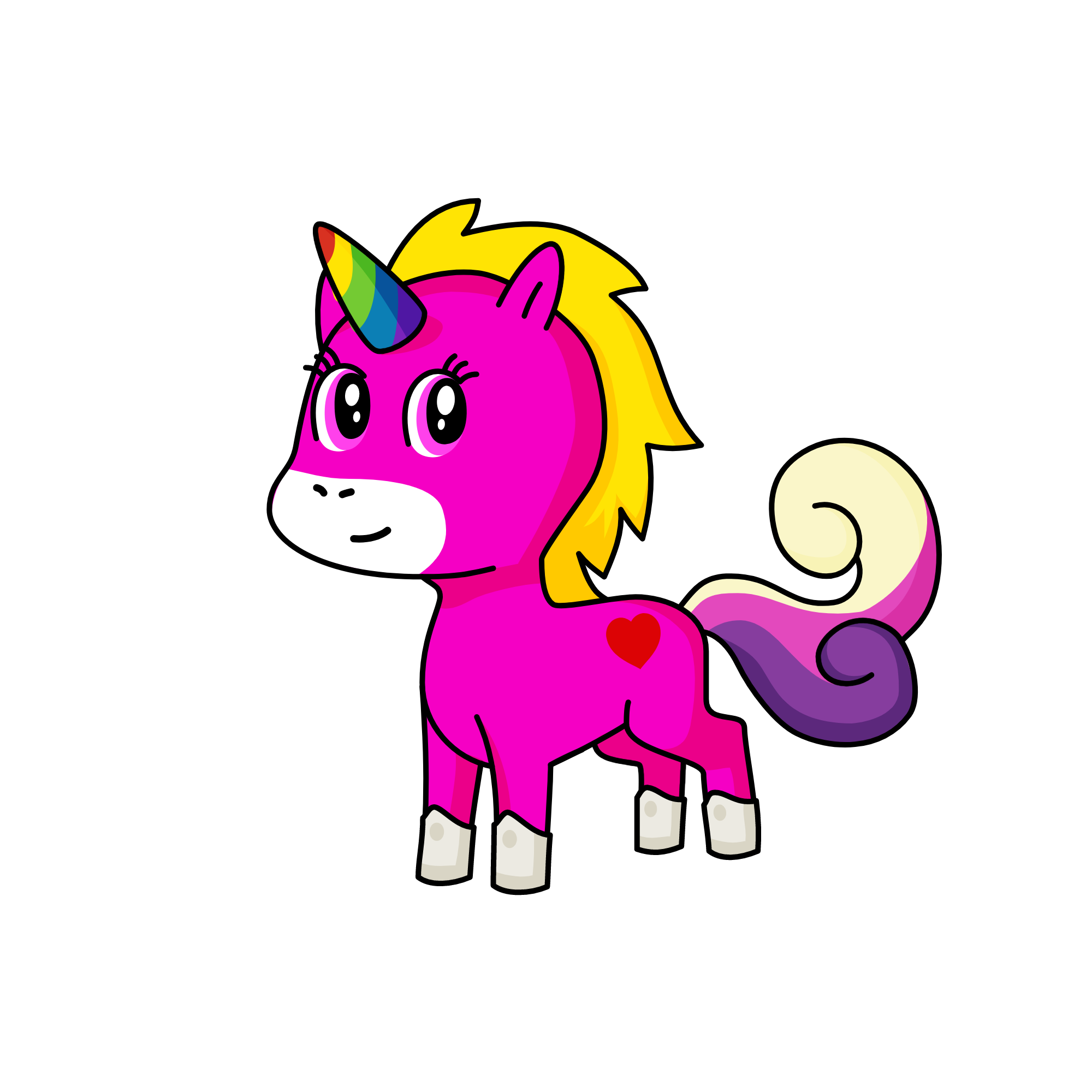 kitty, the unicorn