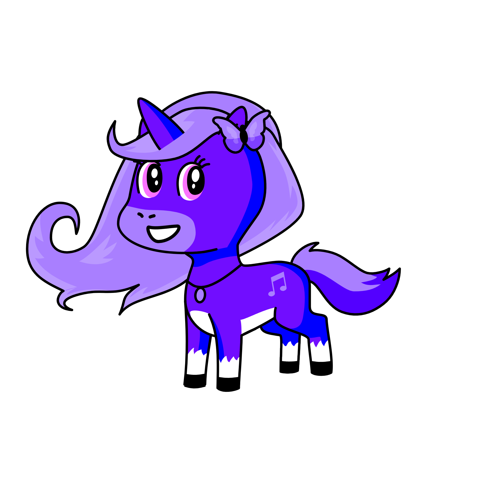 Renge, the unicorn