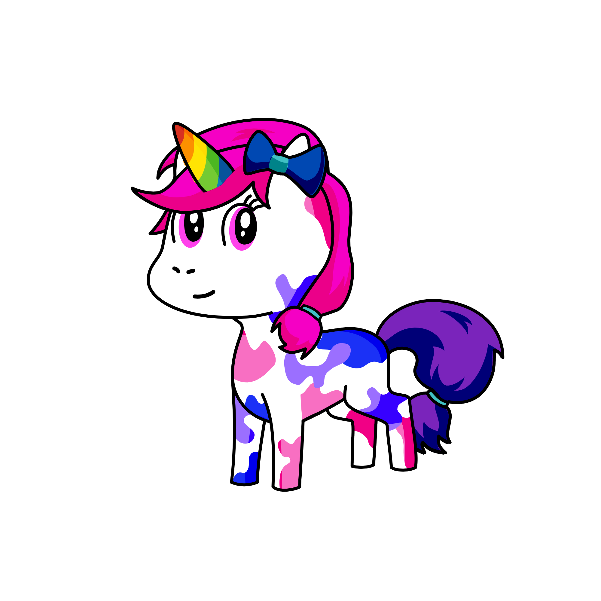 rainbow, the unicorn