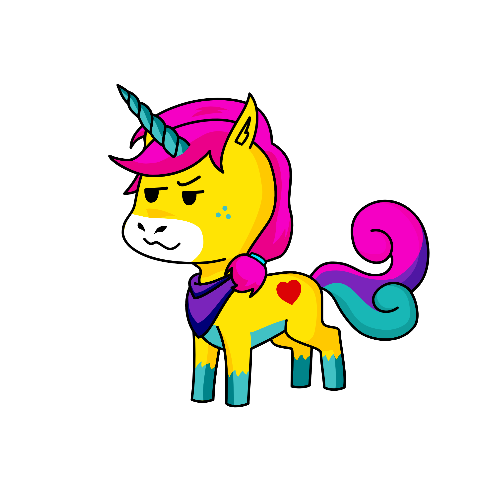 Rhea, the unicorn