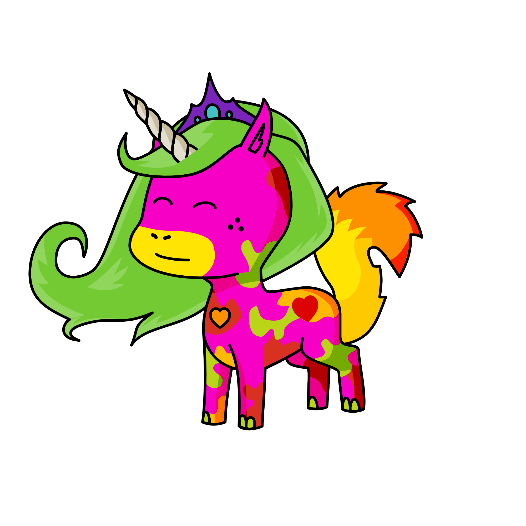 l, the unicorn