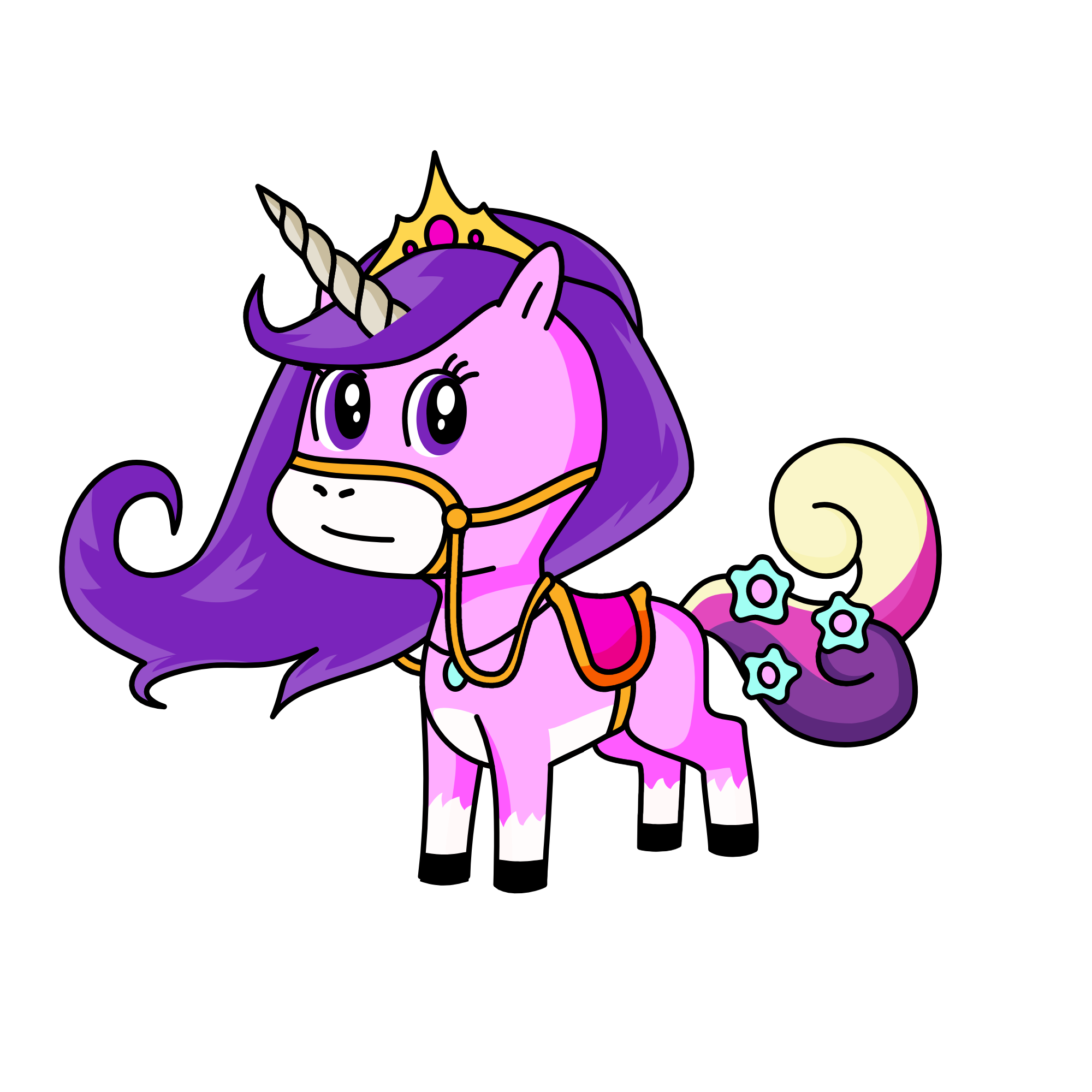 Princess Moonlight, the unicorn