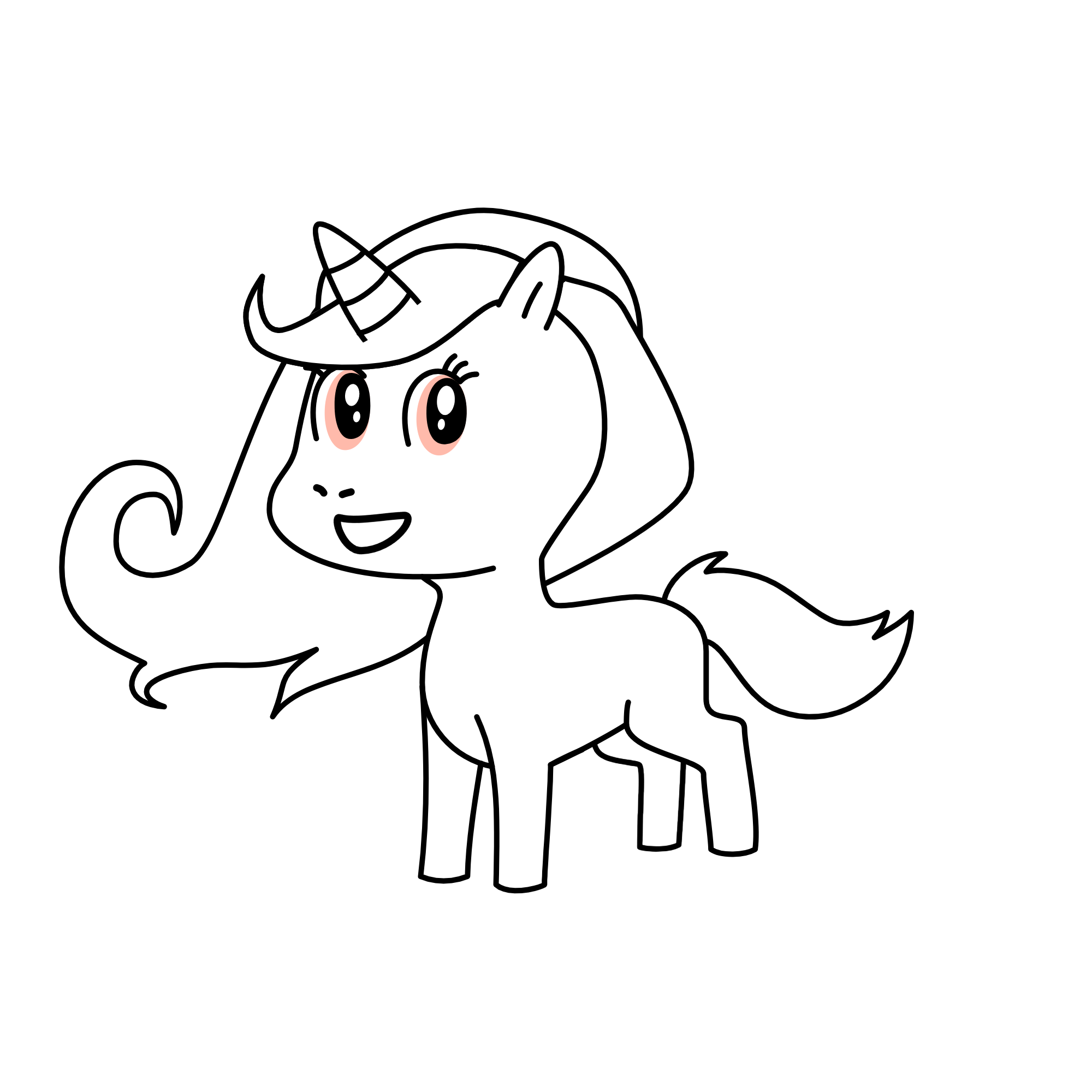 Ghost girl, the unicorn