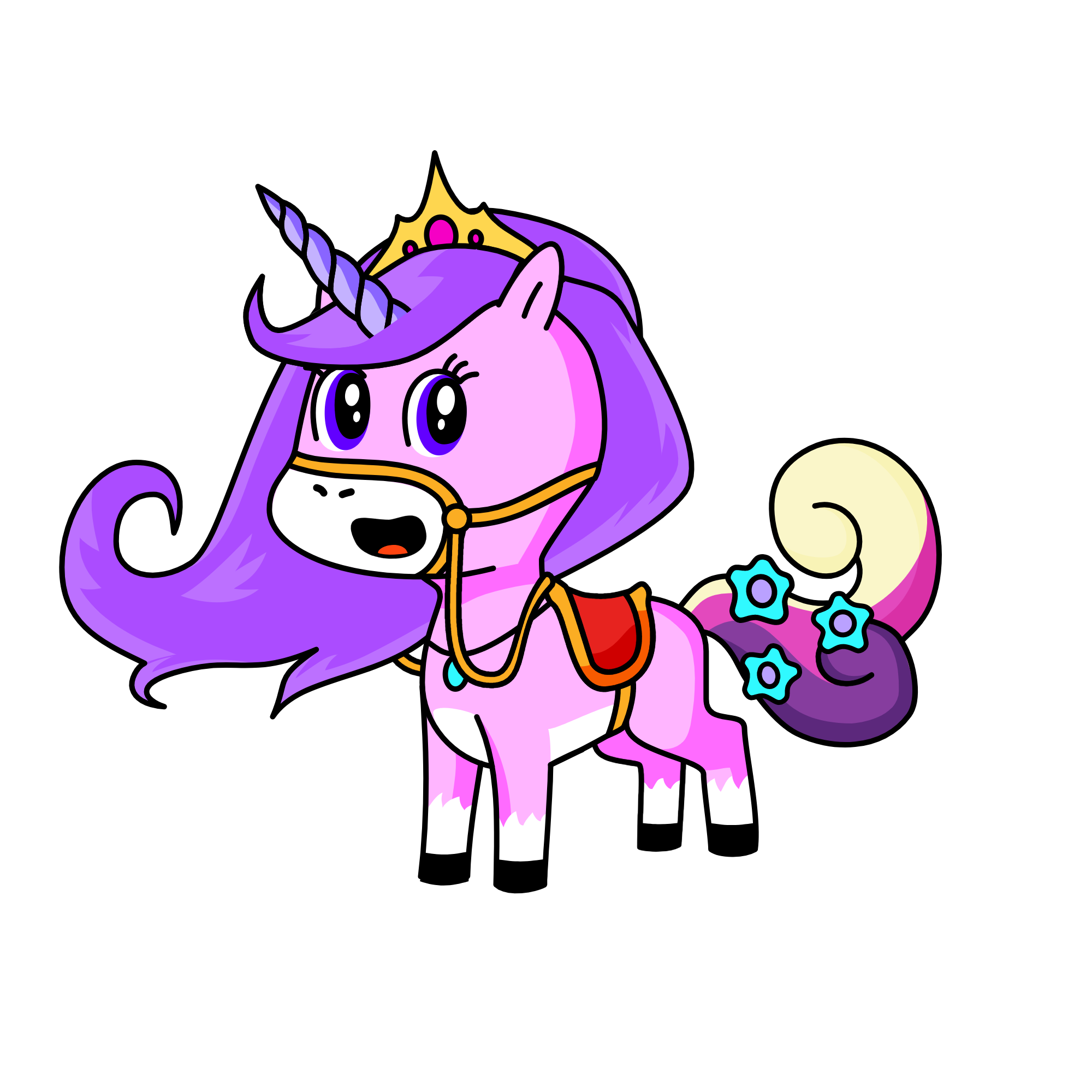 Princess Delana , the unicorn