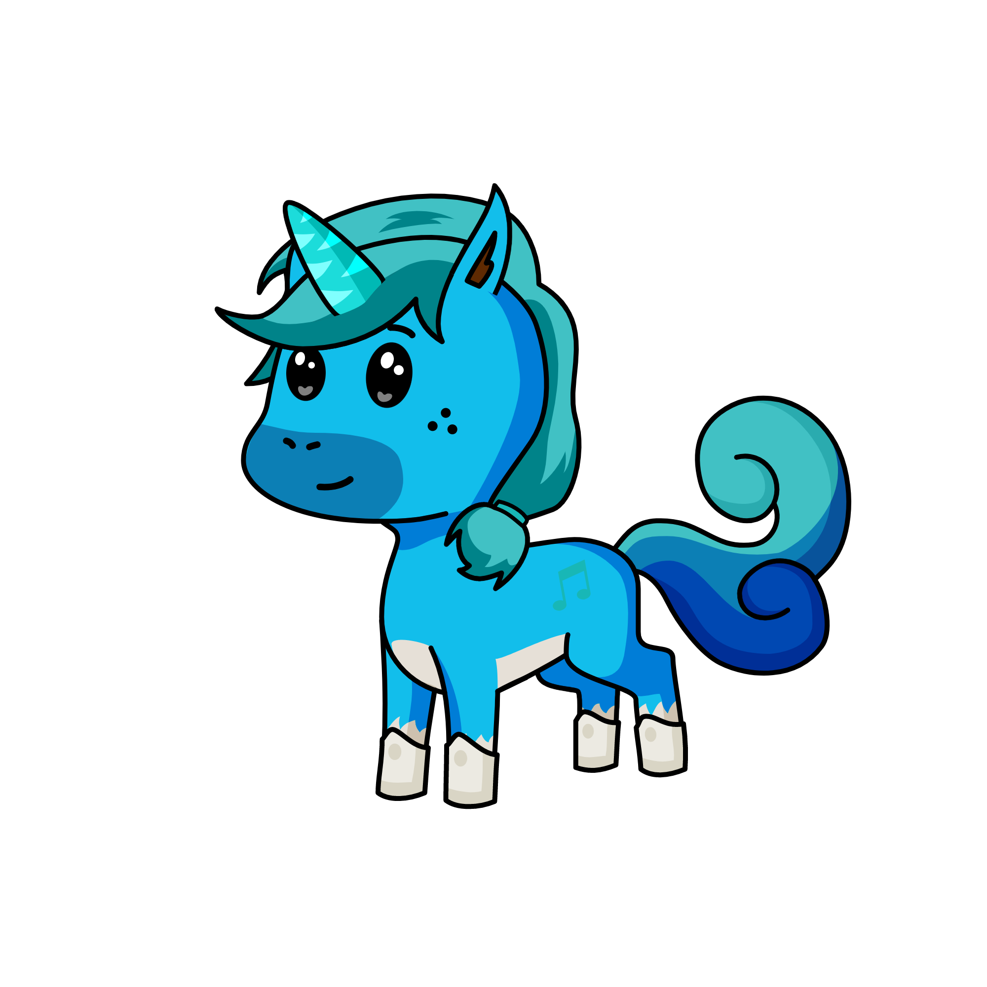 cristal, the unicorn