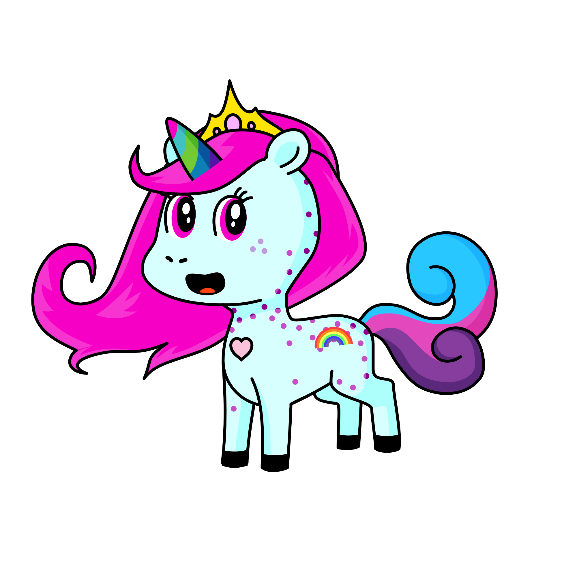 saparkles, the unicorn