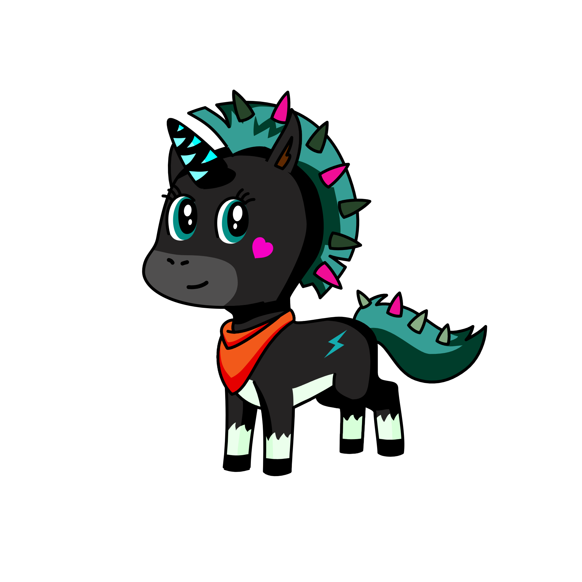 black light, the unicorn