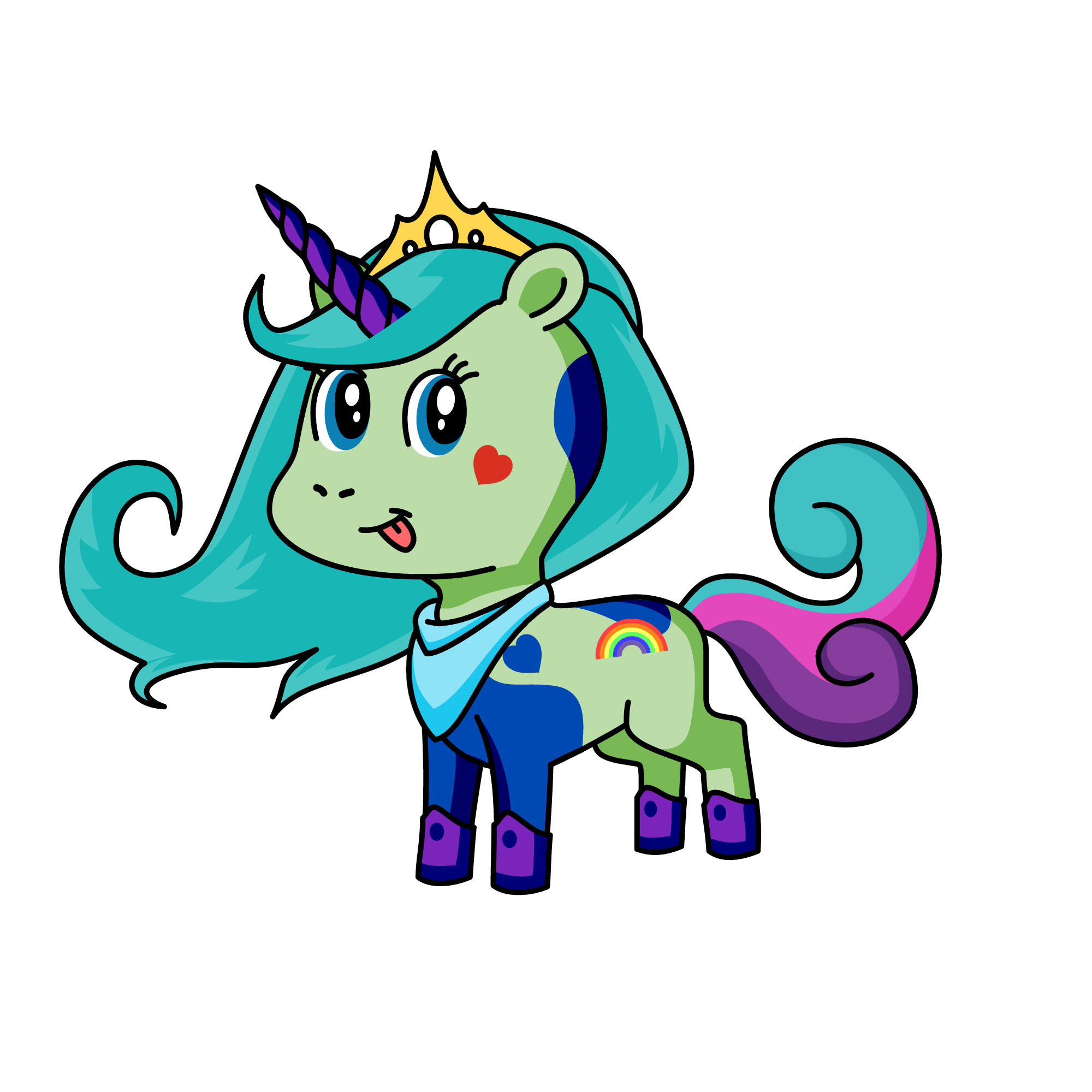 at, the unicorn