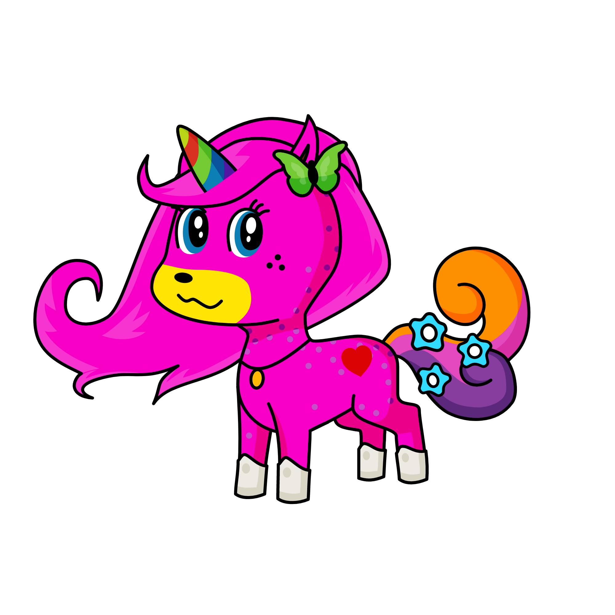 KIKI, the unicorn
