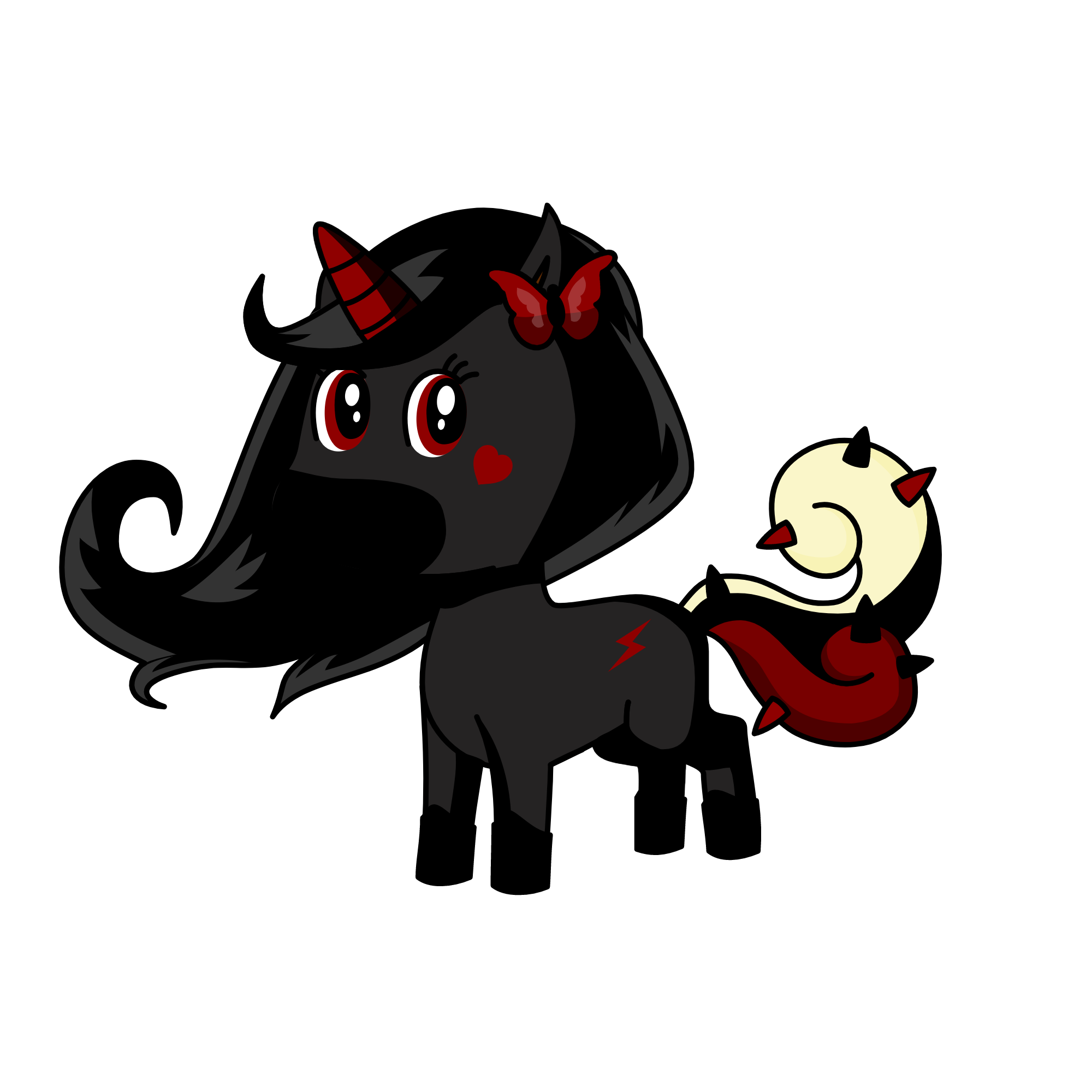Midnight, the unicorn