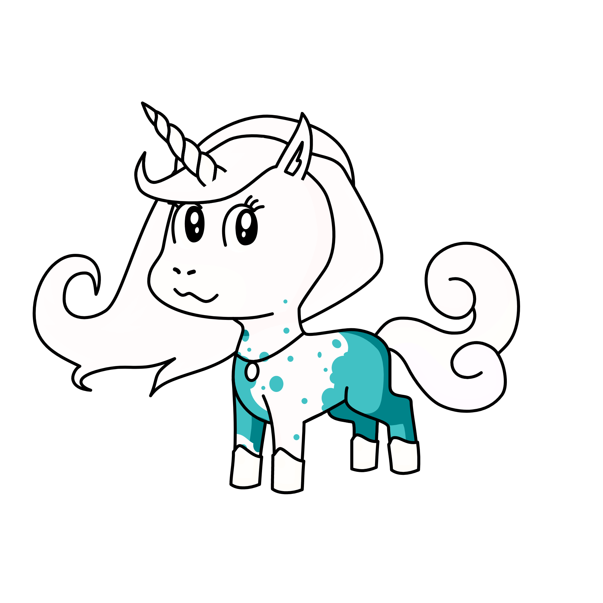misty, the unicorn