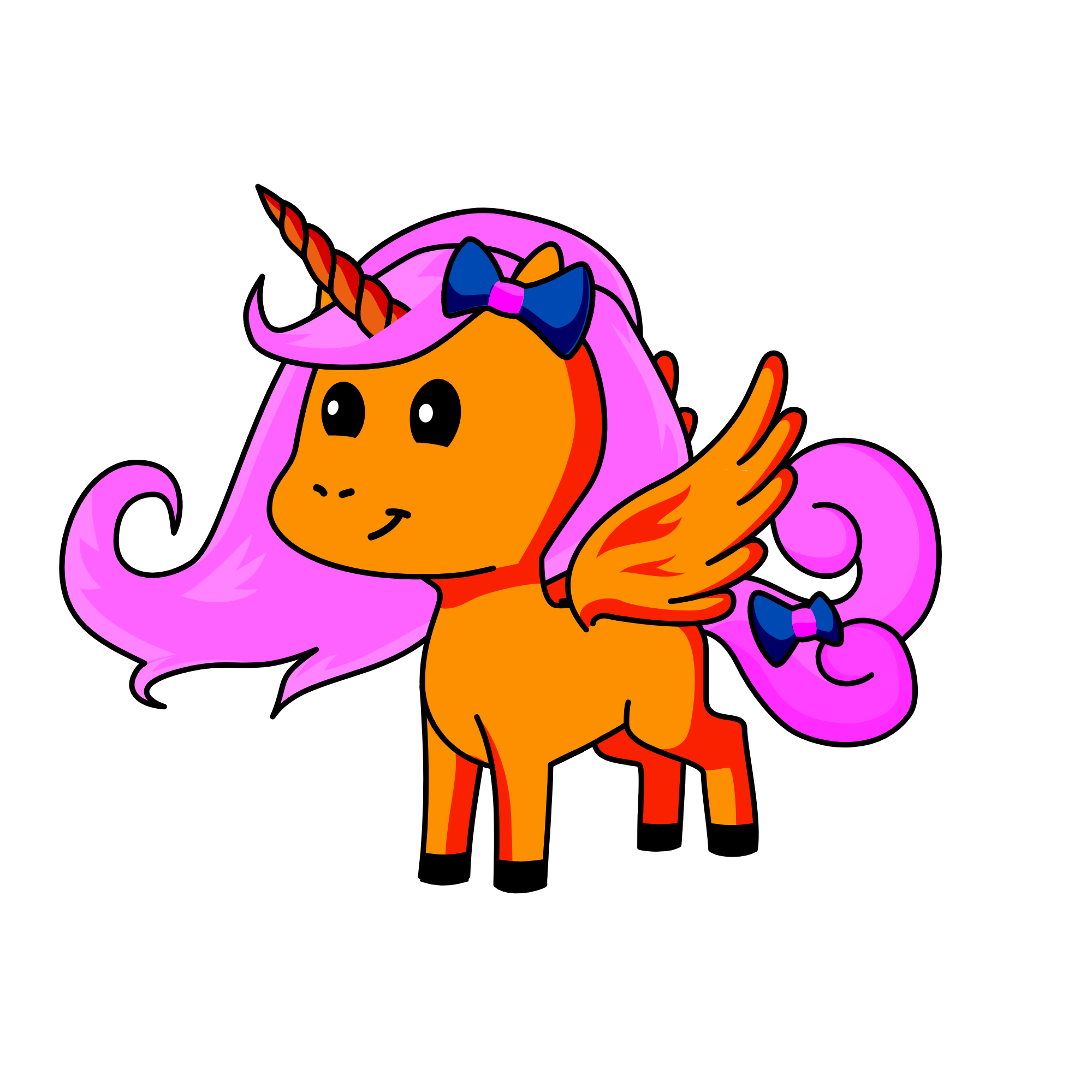 Sunny, the unicorn