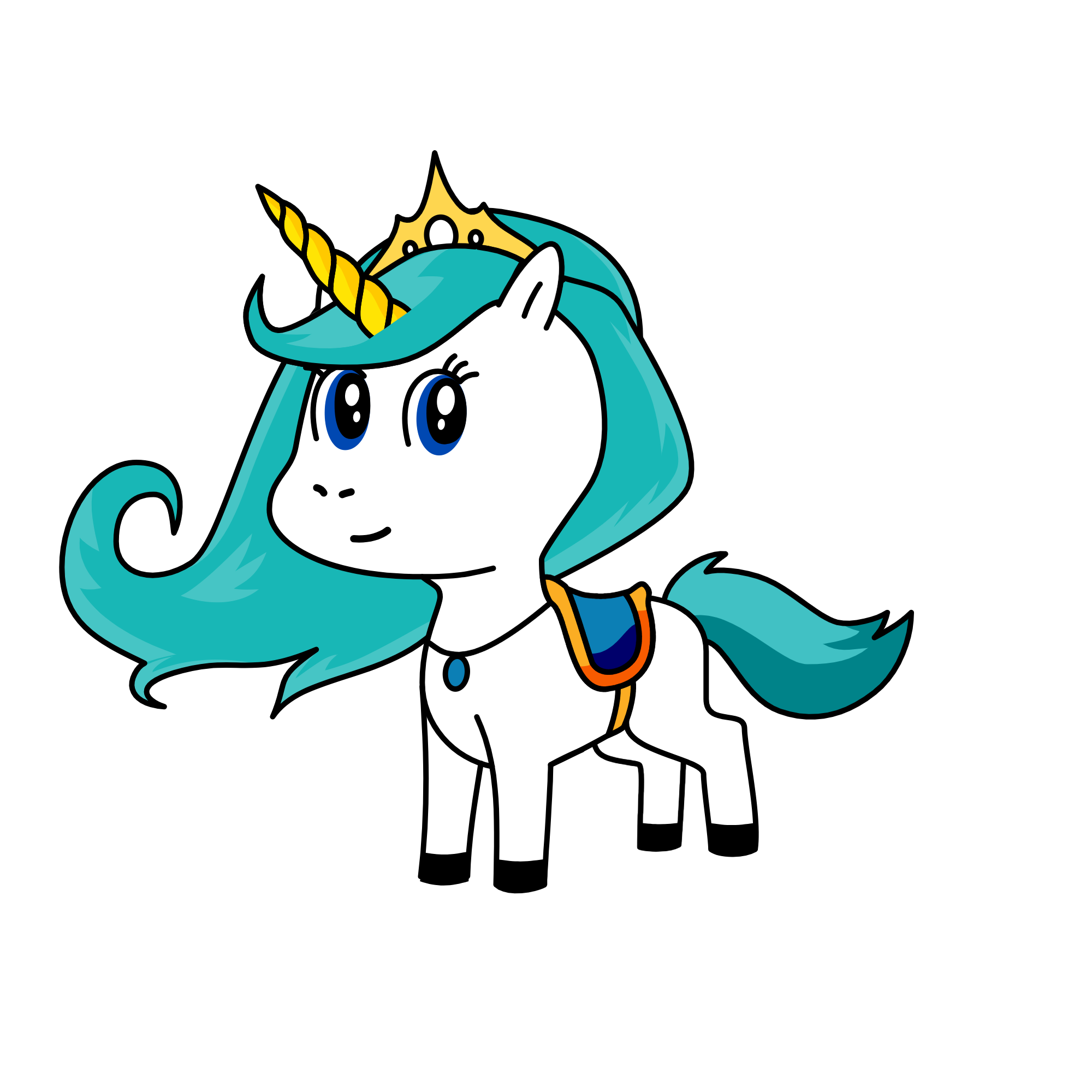 princess amber, the unicorn