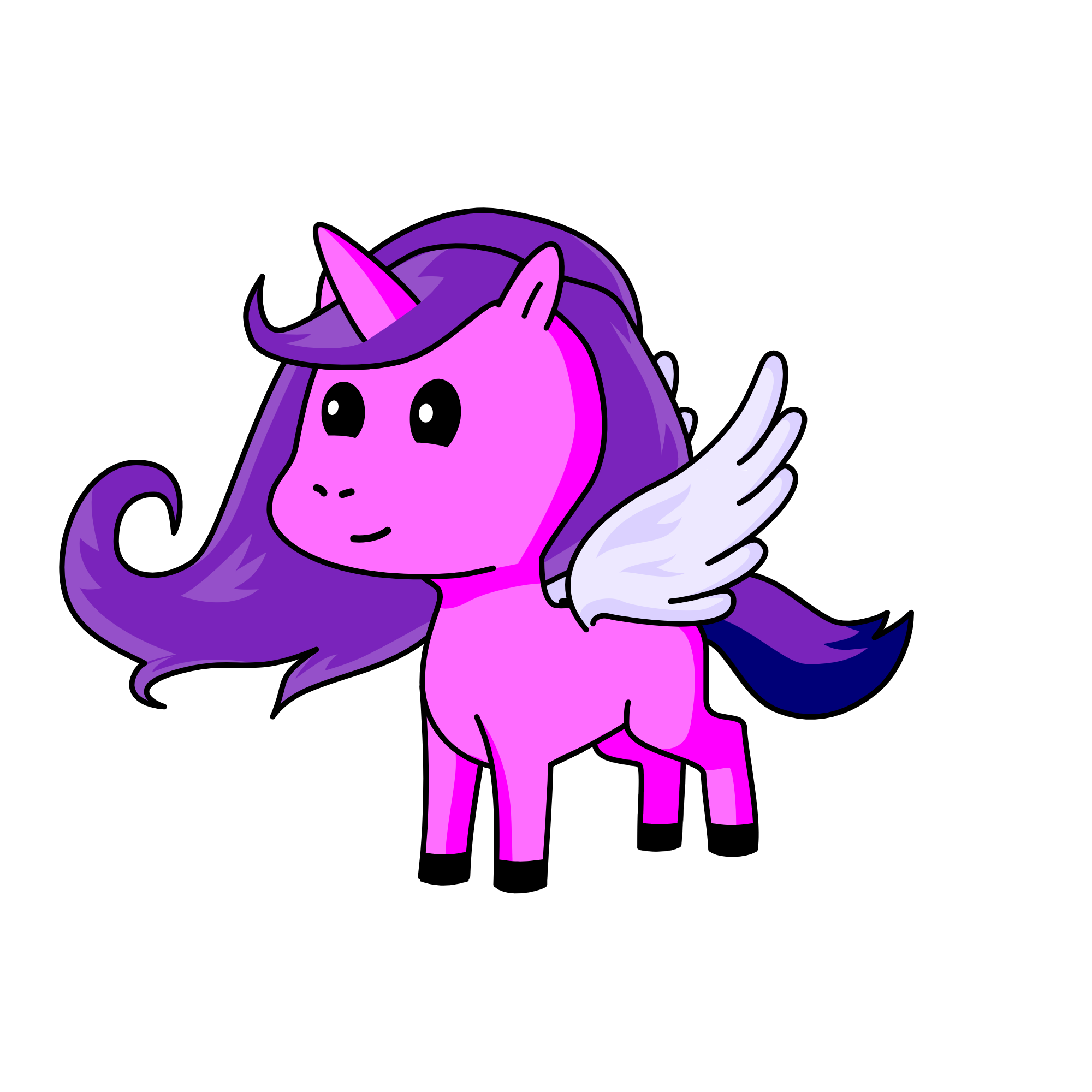 Pipp, the unicorn