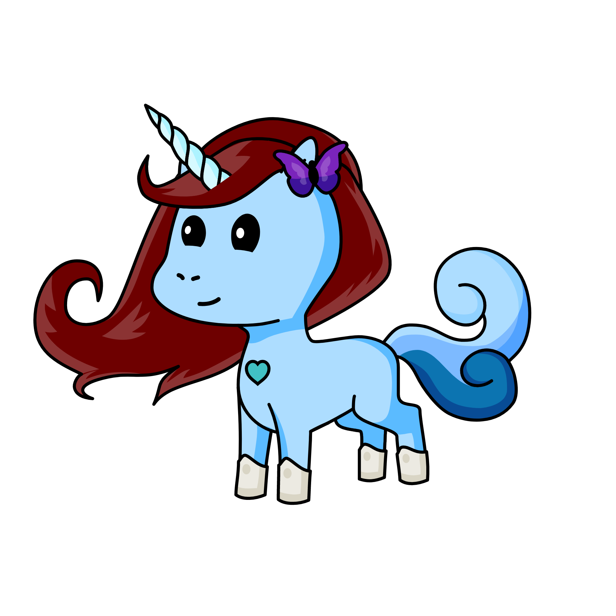 beauty, the unicorn