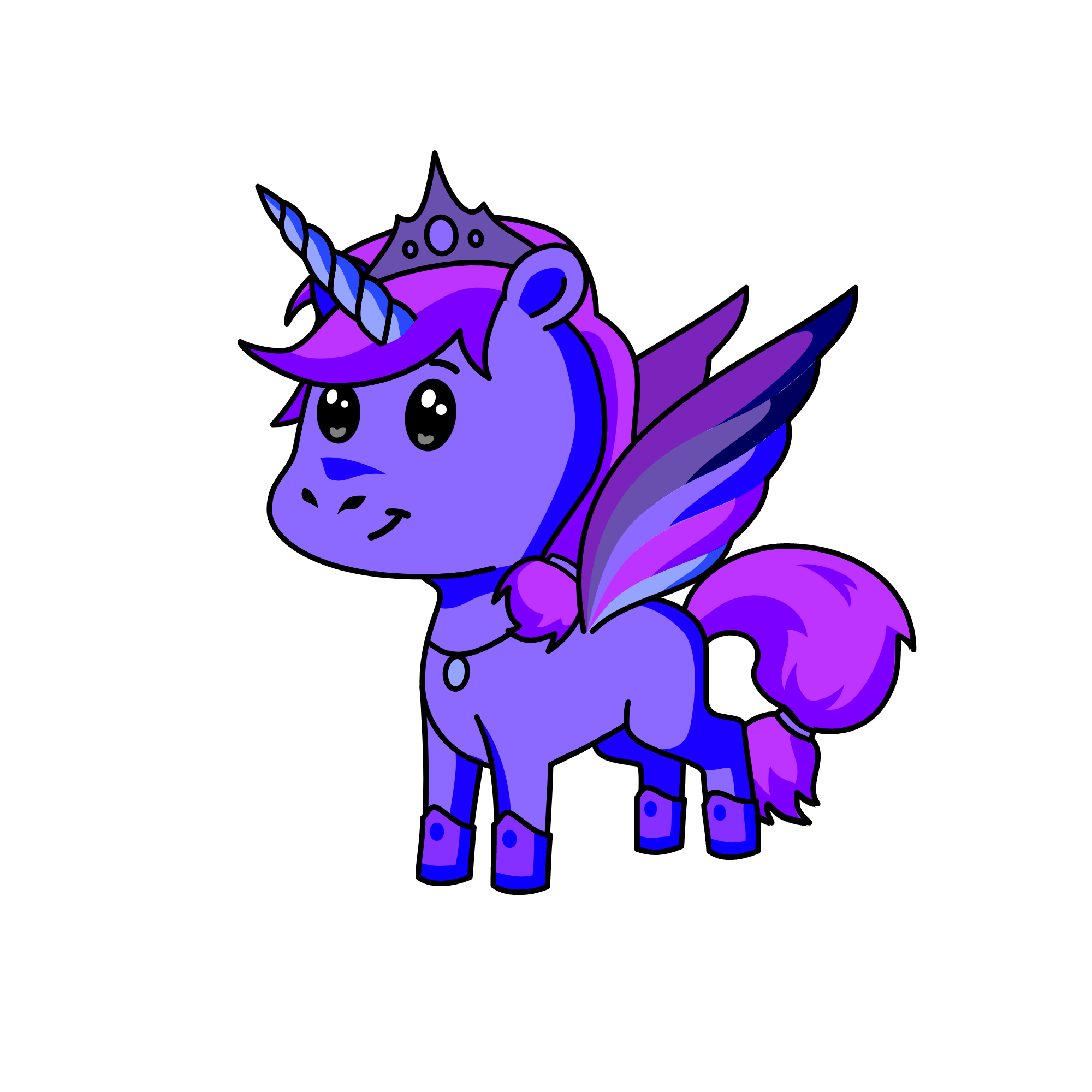Amethyst, the unicorn
