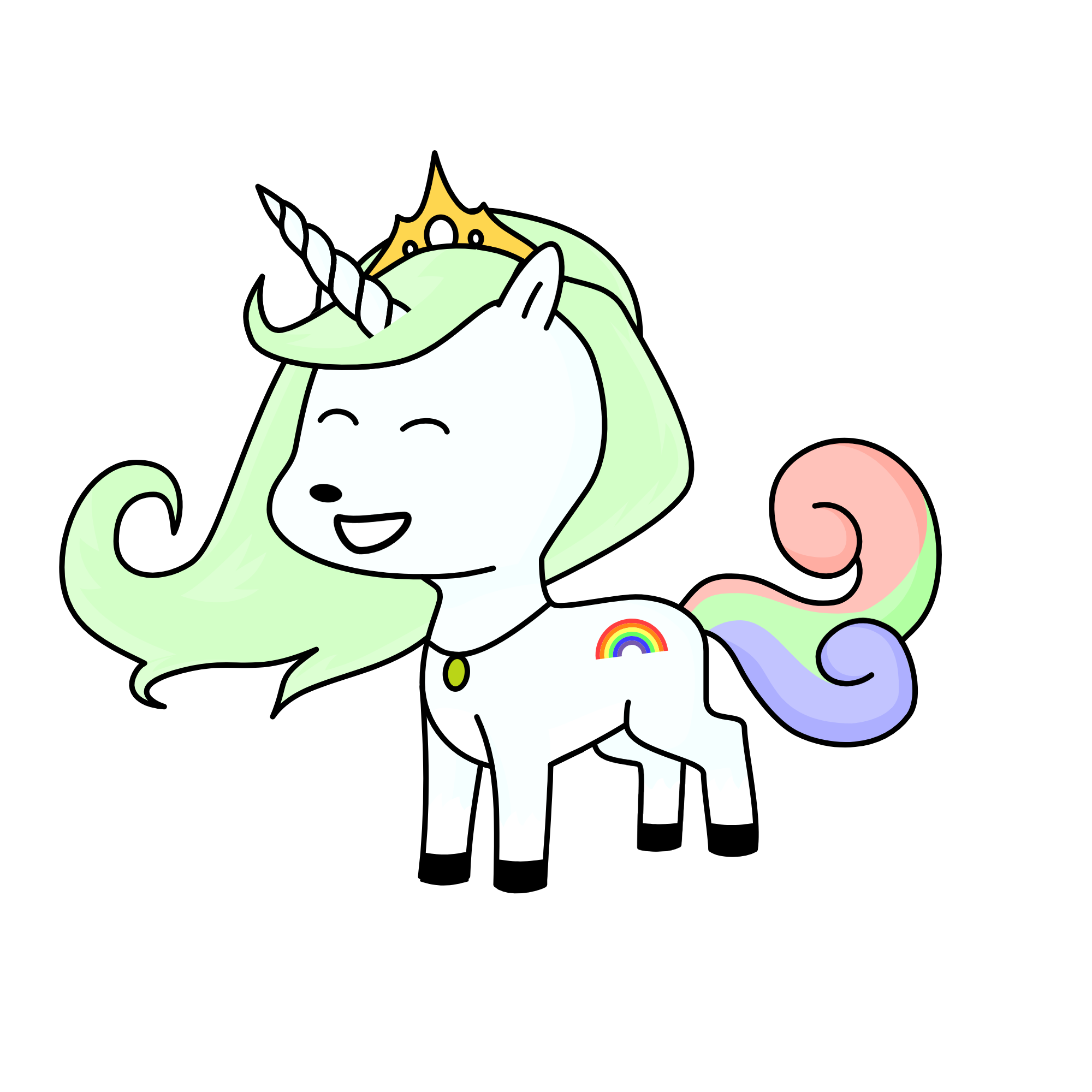 Celestia, the unicorn