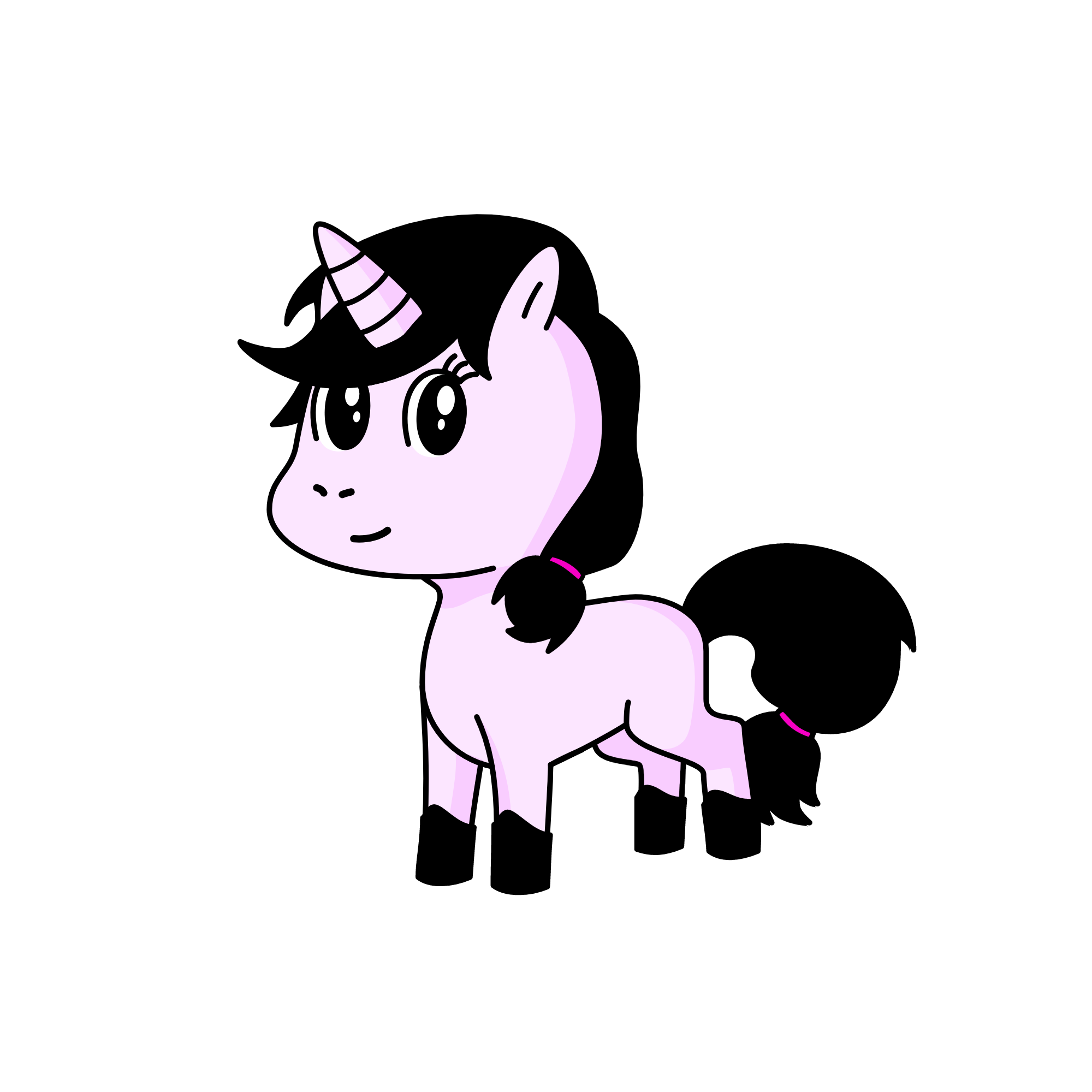 pinky, the unicorn