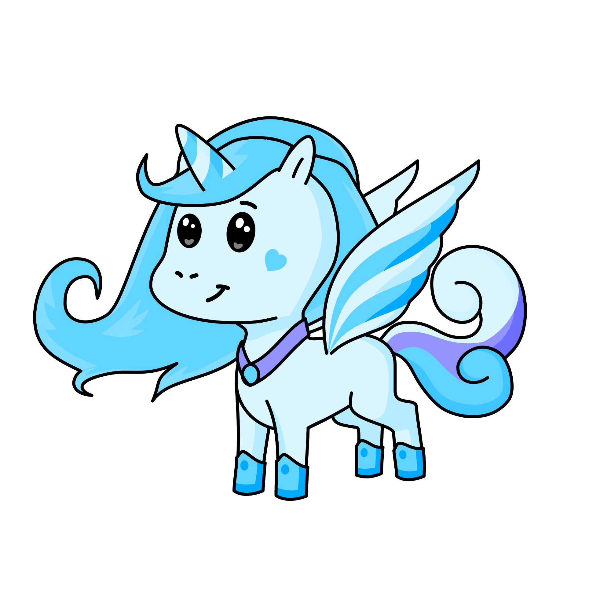 Frosthiya, the unicorn