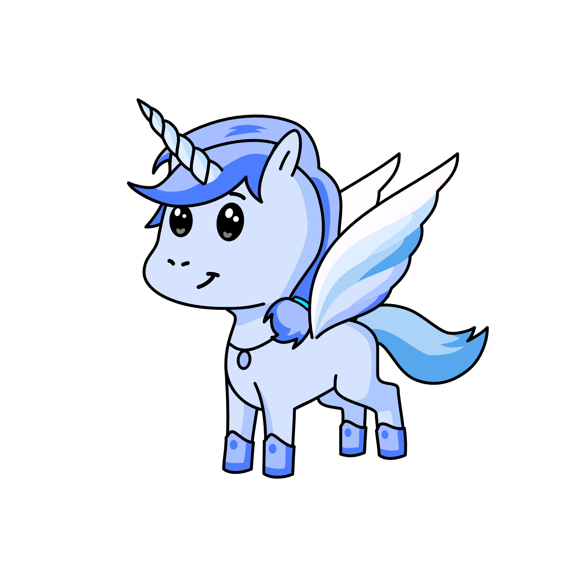 Frostine, the unicorn
