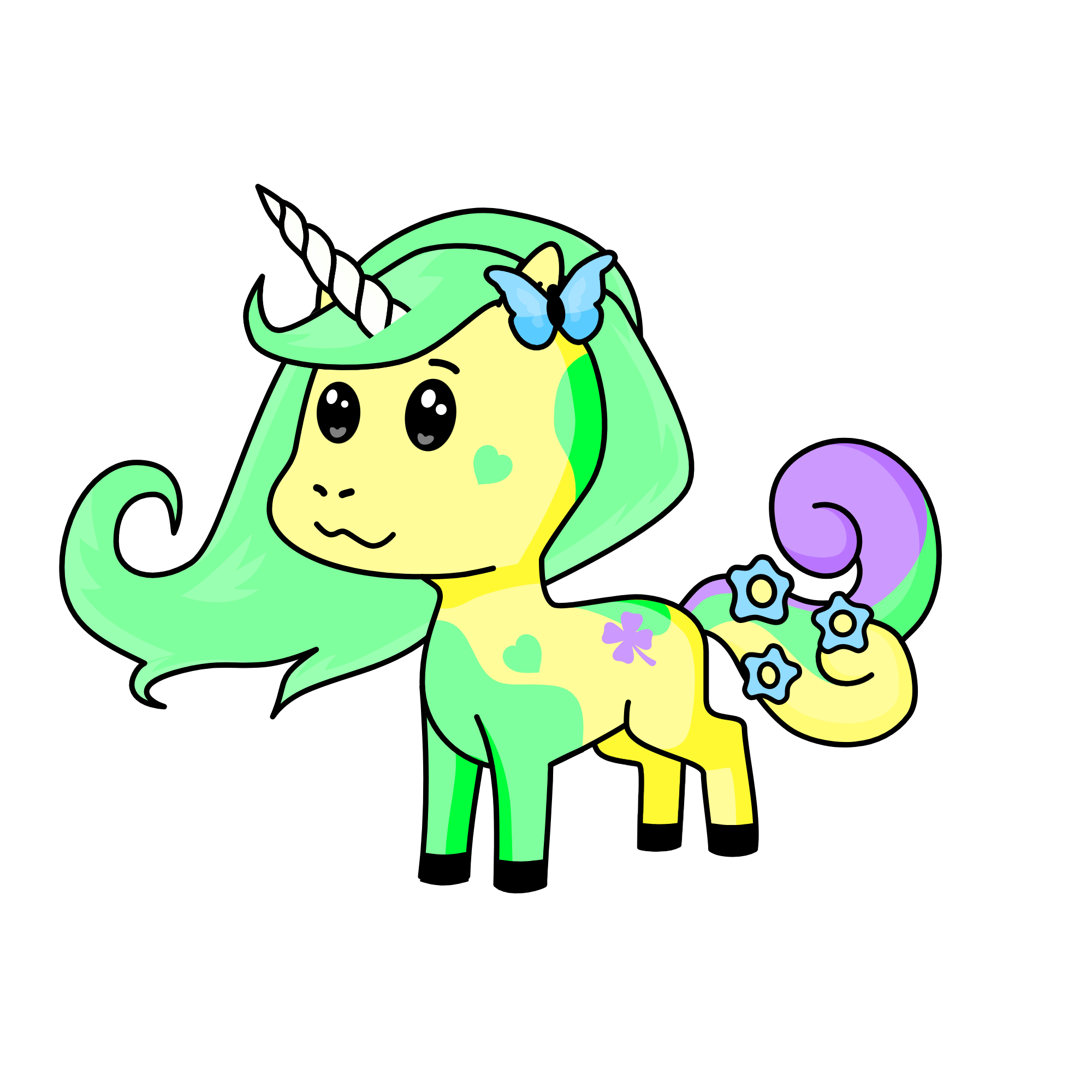 Millie, the unicorn
