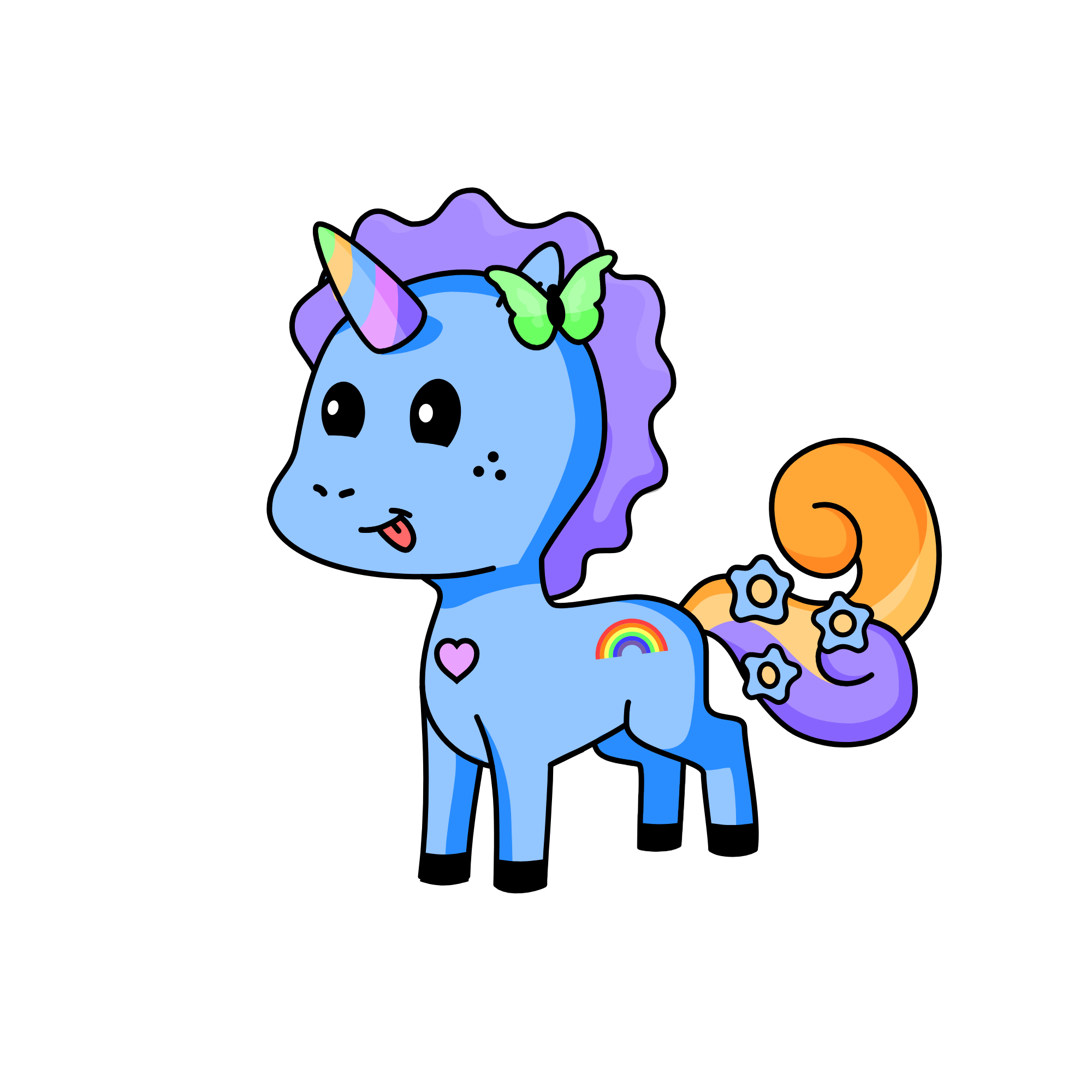 Katelyn, the unicorn