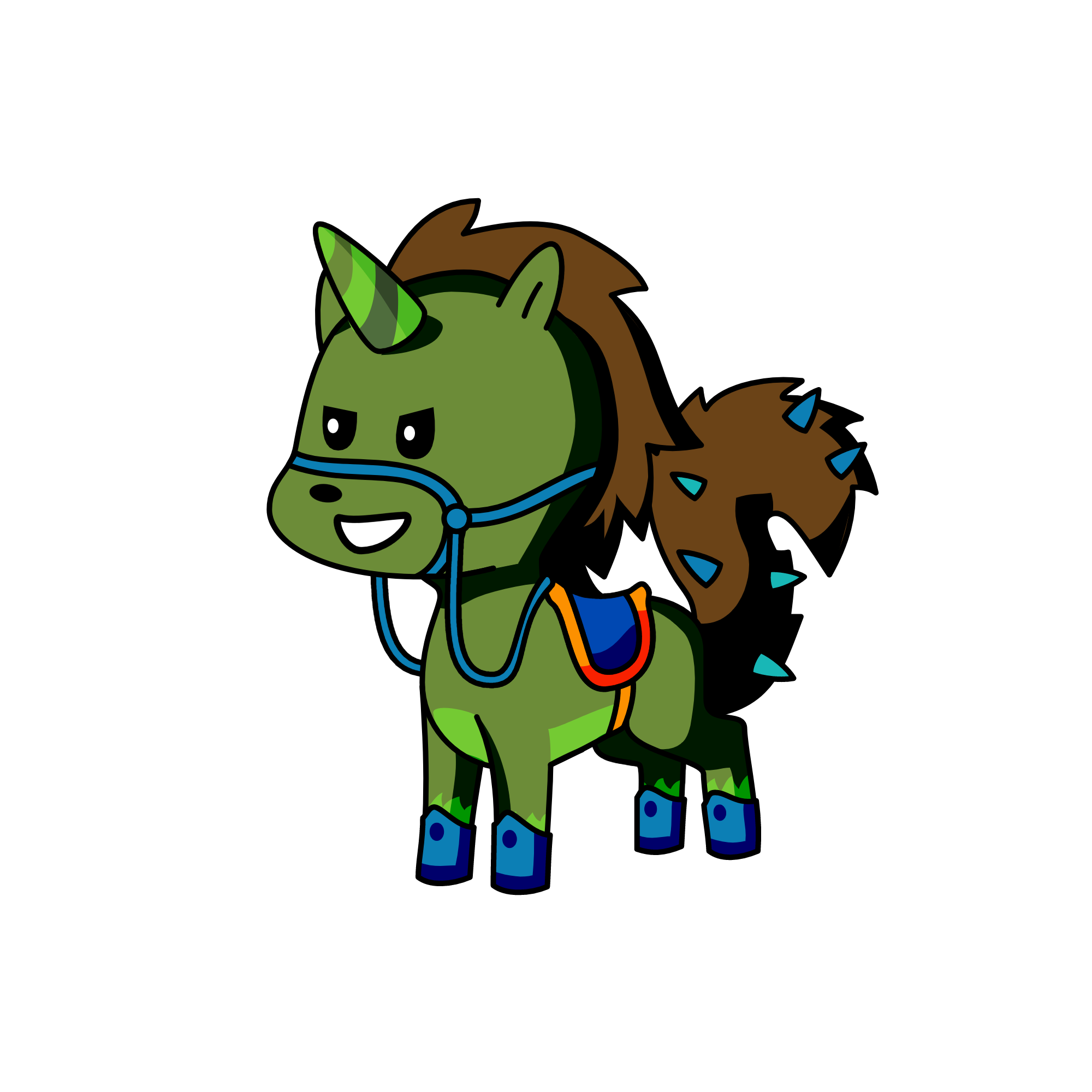 Aqua Titan, the unicorn