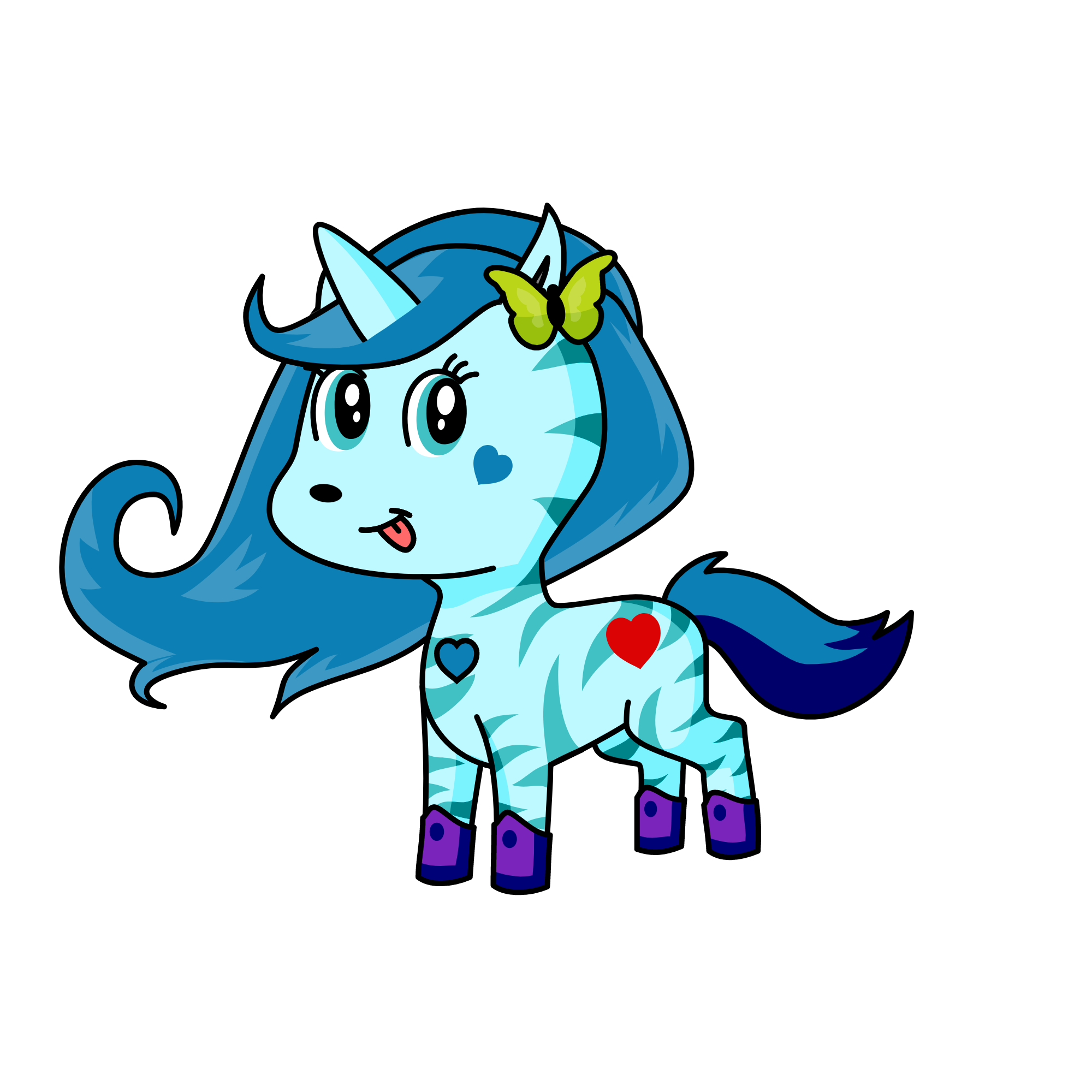 bella, the unicorn