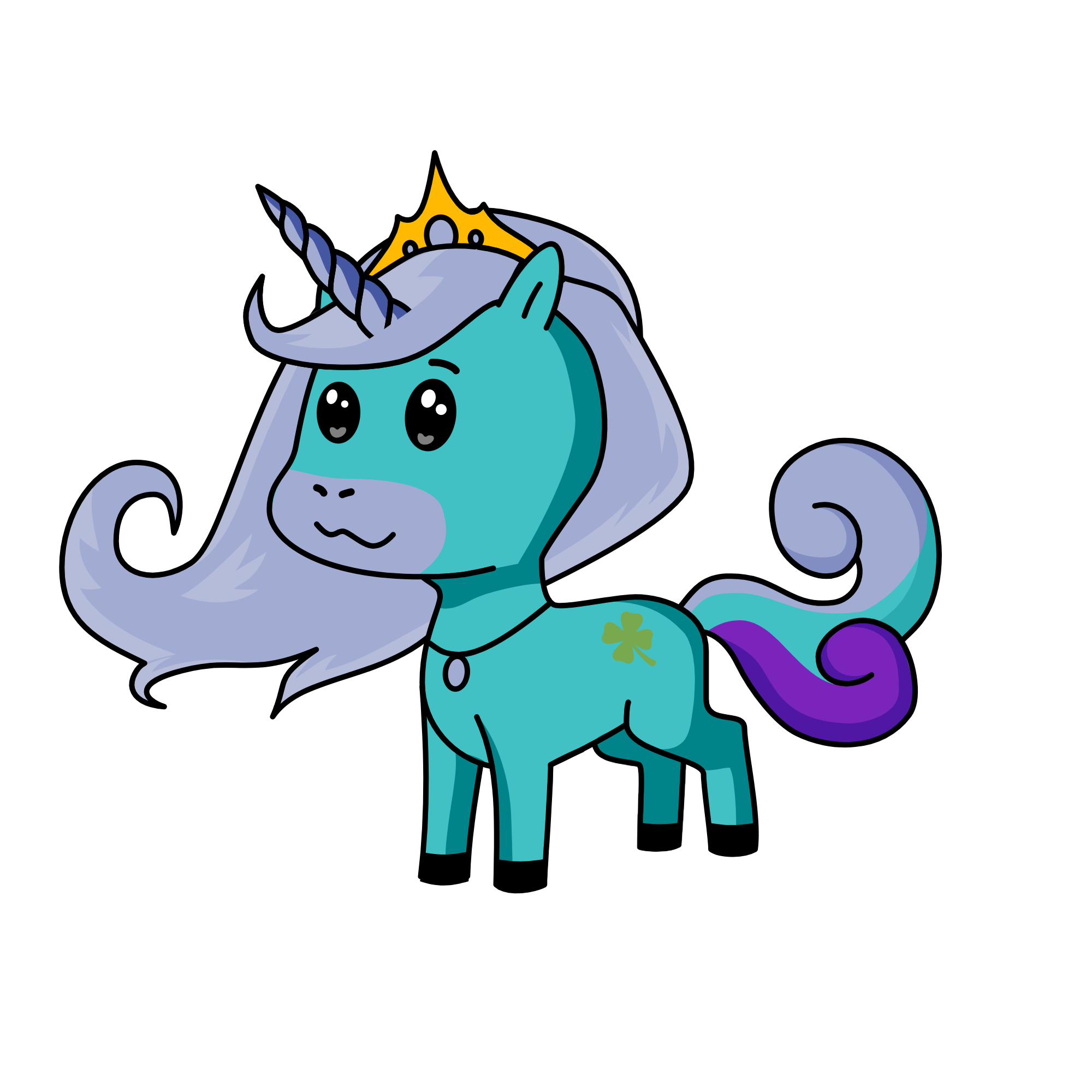 Meagan, the unicorn