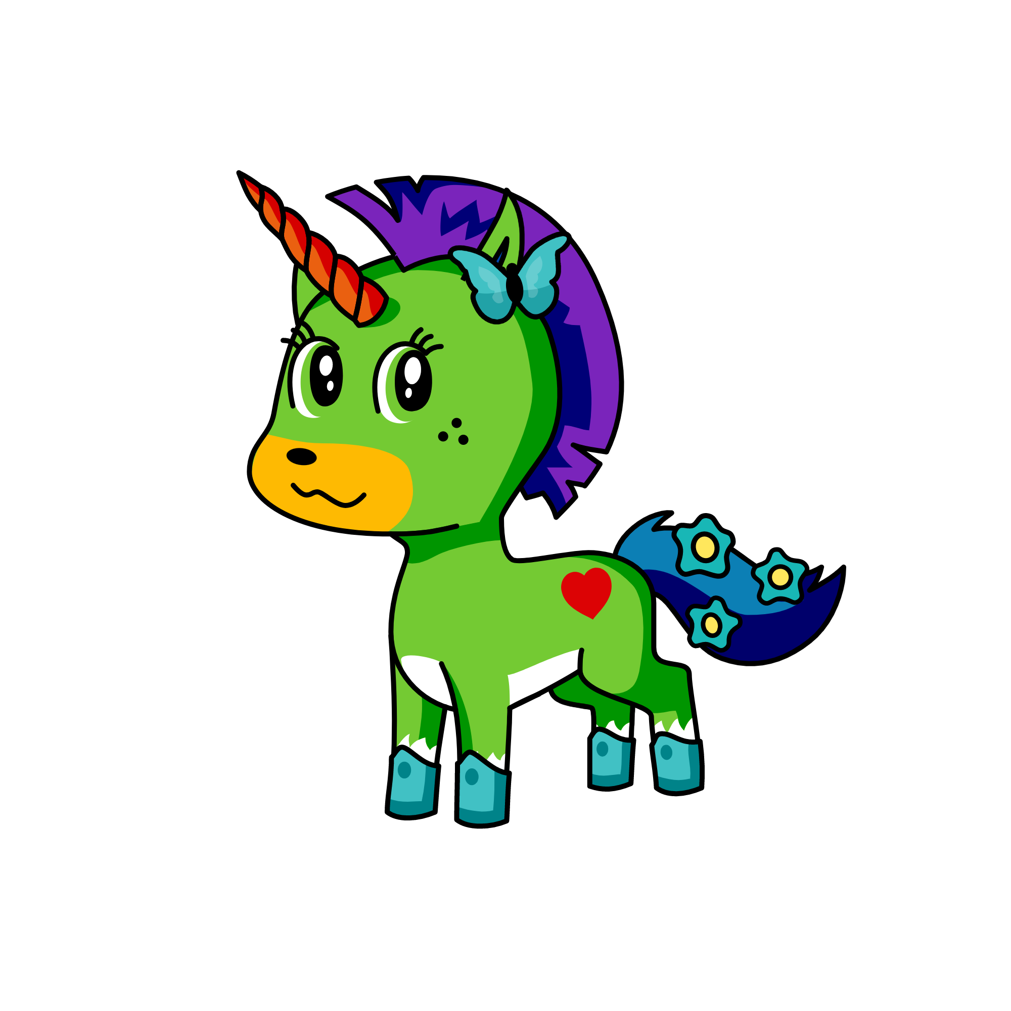 jh, the unicorn