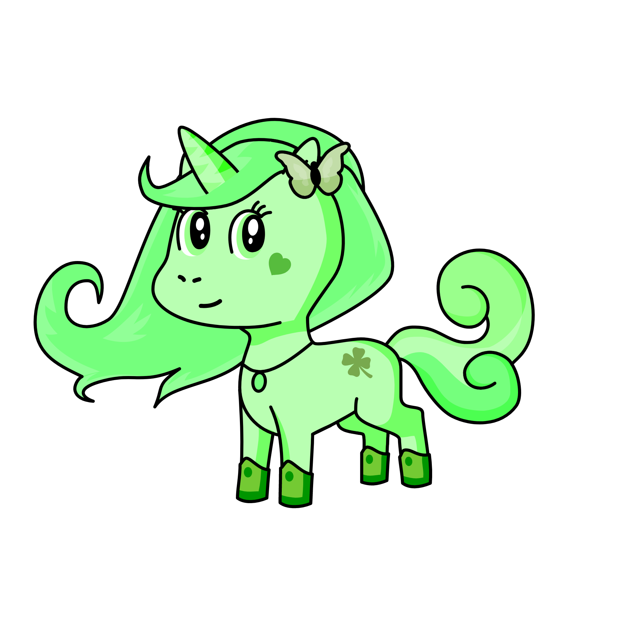 greenogarden, the unicorn