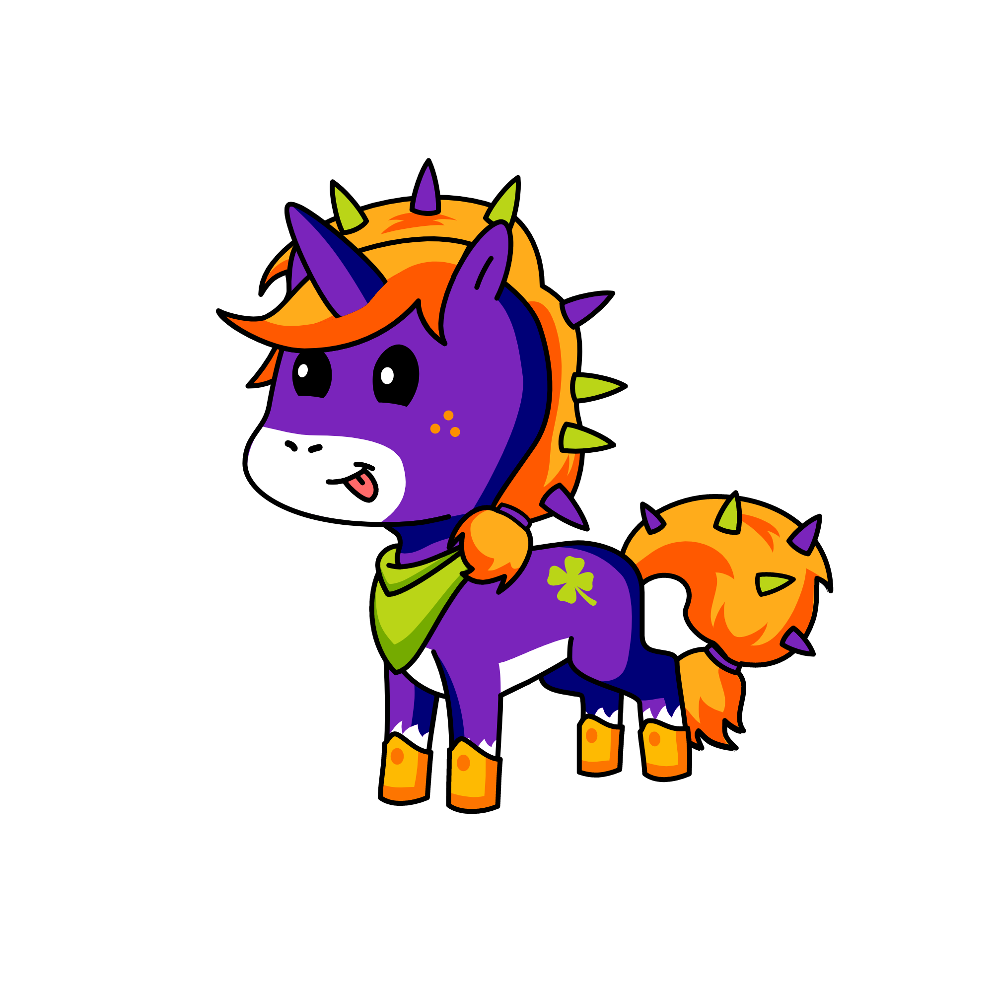 Stiki, the unicorn