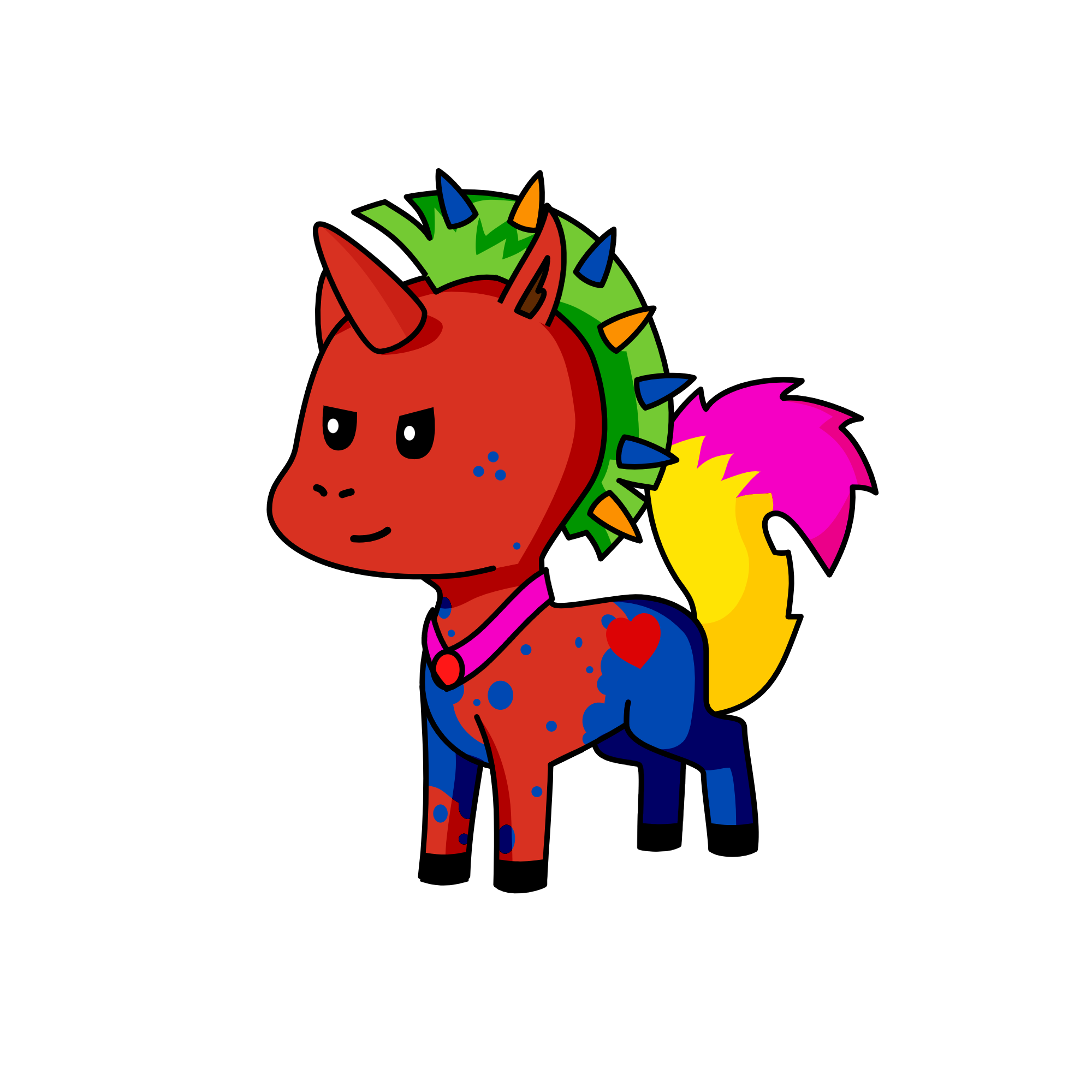 Pony mario, the unicorn