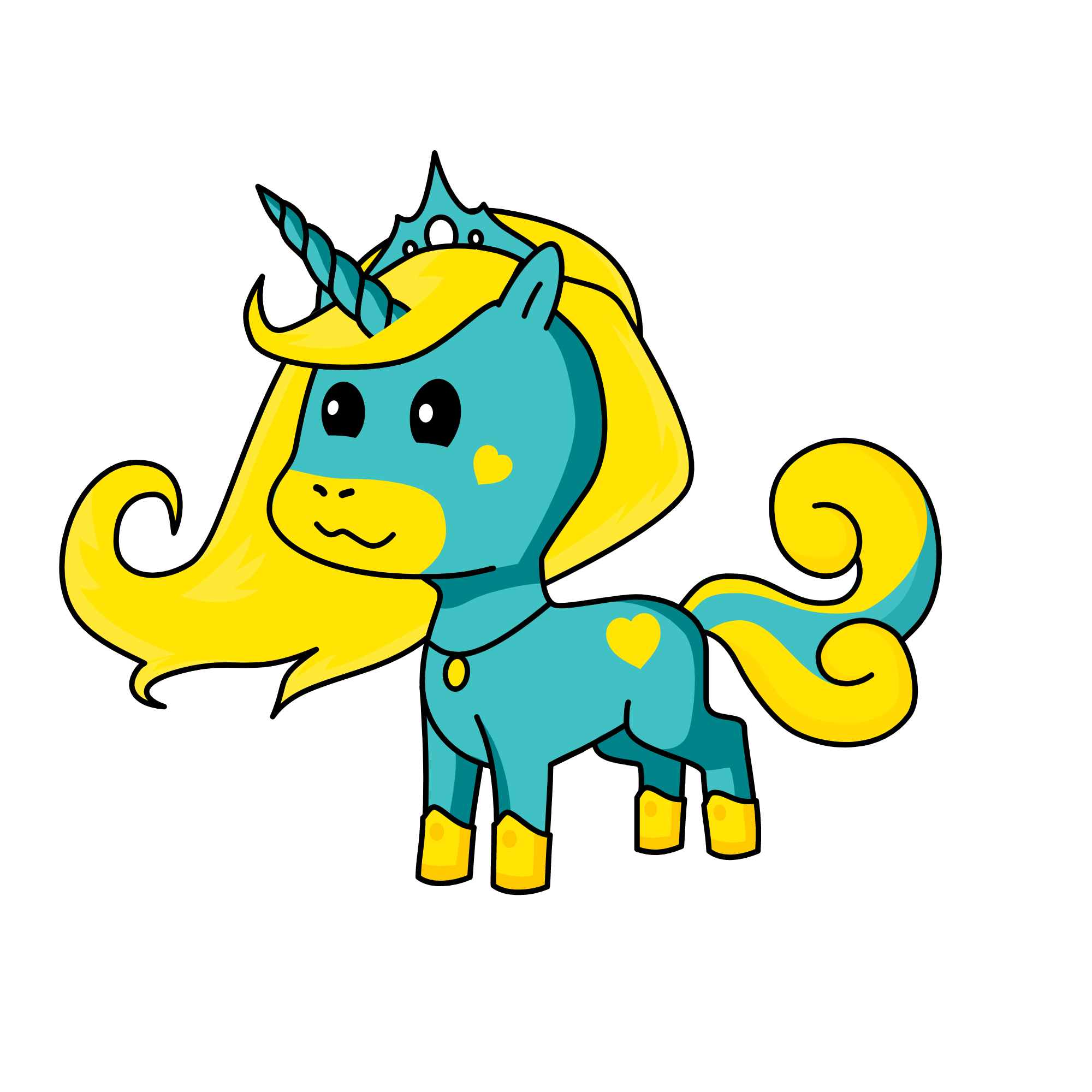 Irene, the unicorn