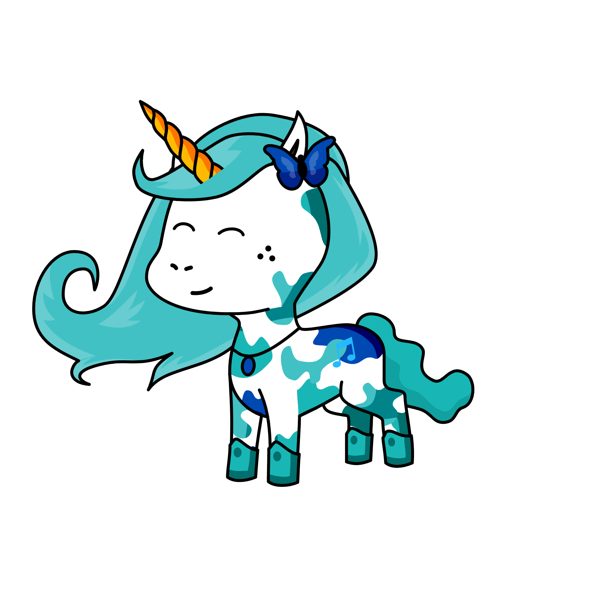 sky, the unicorn